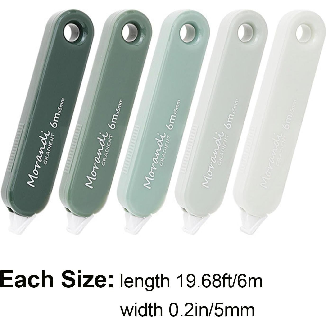 Cinta Correctora Meboltpan 5 Piezas 5mm x 6m Blanca