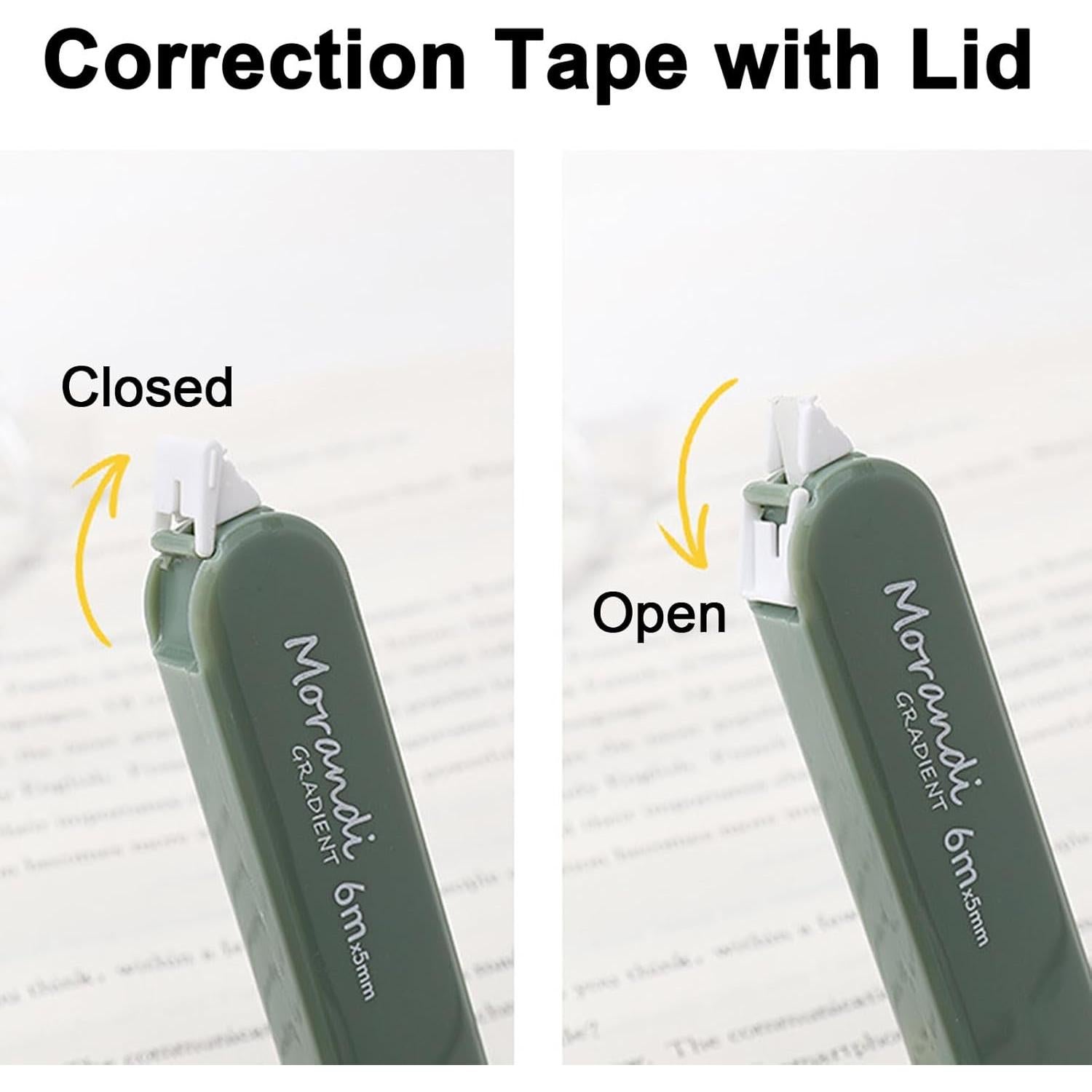 Cinta Correctora Meboltpan 5 Piezas 5mm x 6m Blanca