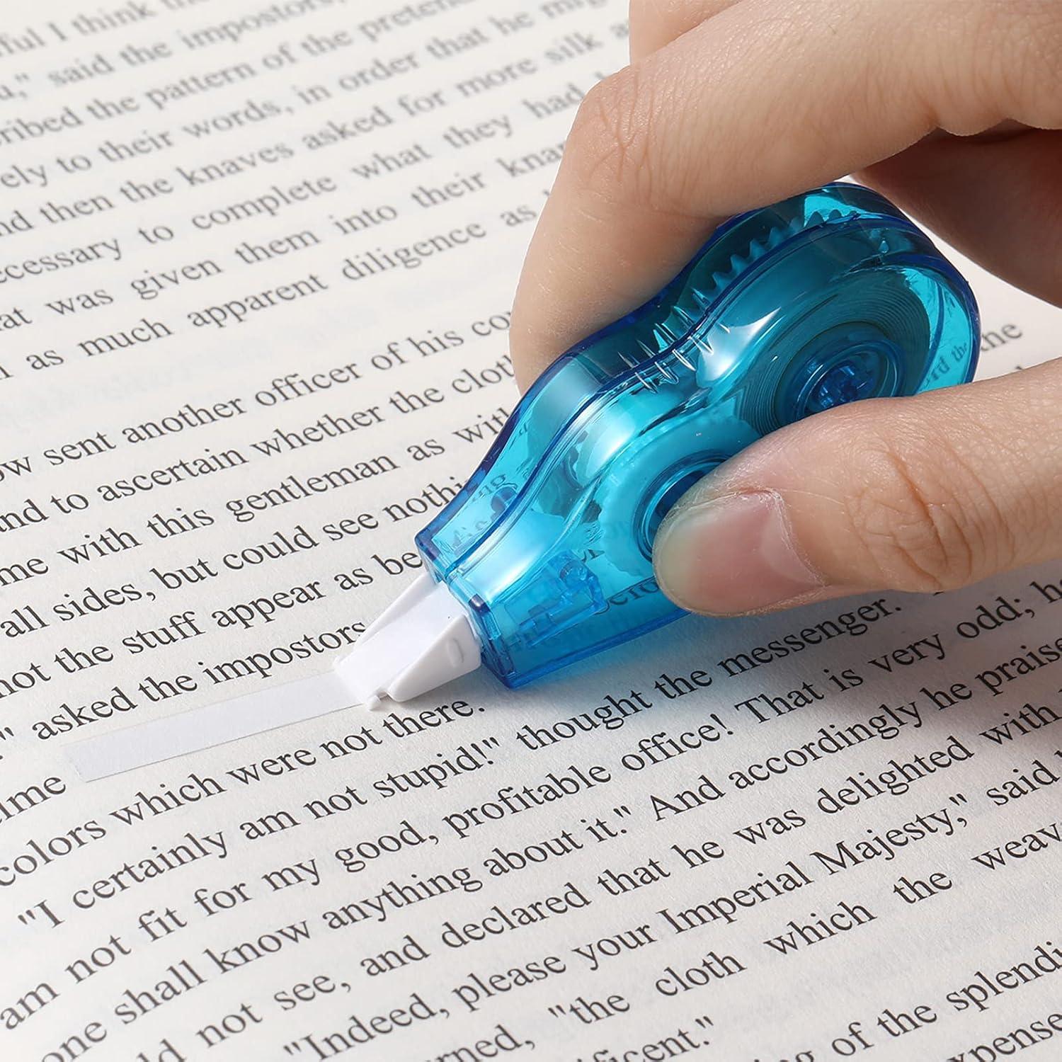 Chivao 100 Cintas Correctoras Multicolores 4m Oficina Escuela