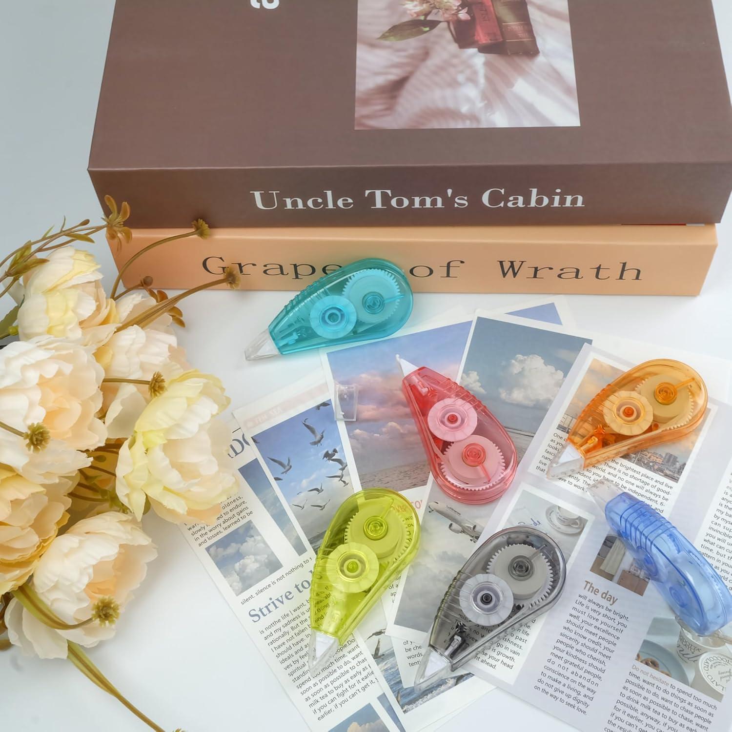 Cinta Correctora Blanca Jovanssen, Paquete de 12, 4 Metros