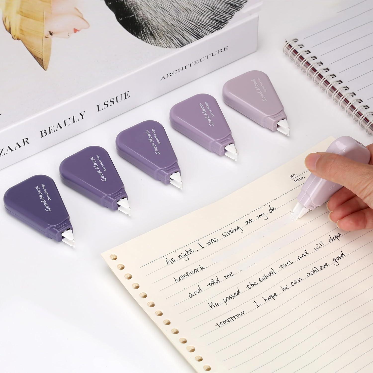 Cinta Correctora Blanca Jovanssen, Paquete de 6, 5m