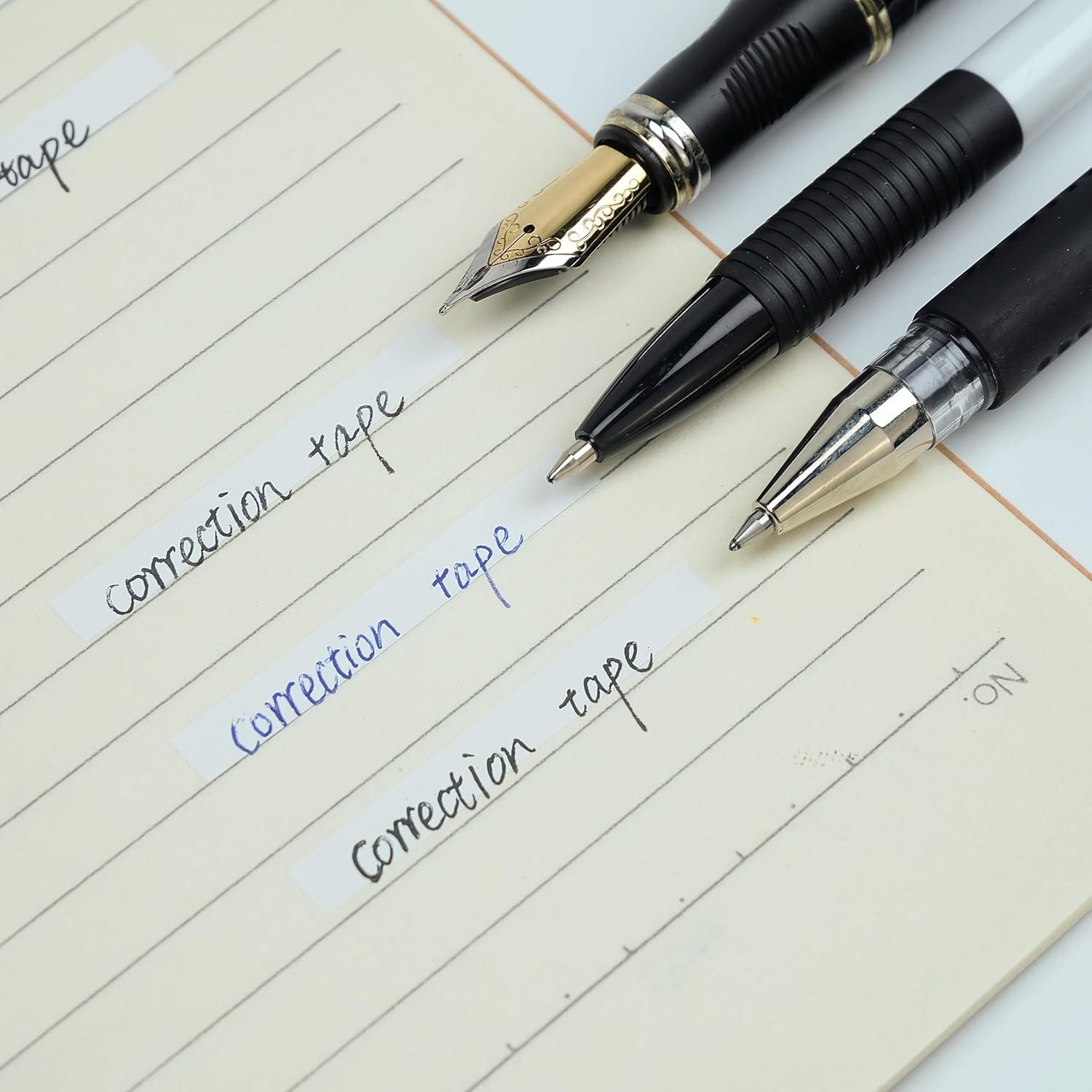 Cinta Correctora Blanca Jovanssen, Paquete de 6, 5m