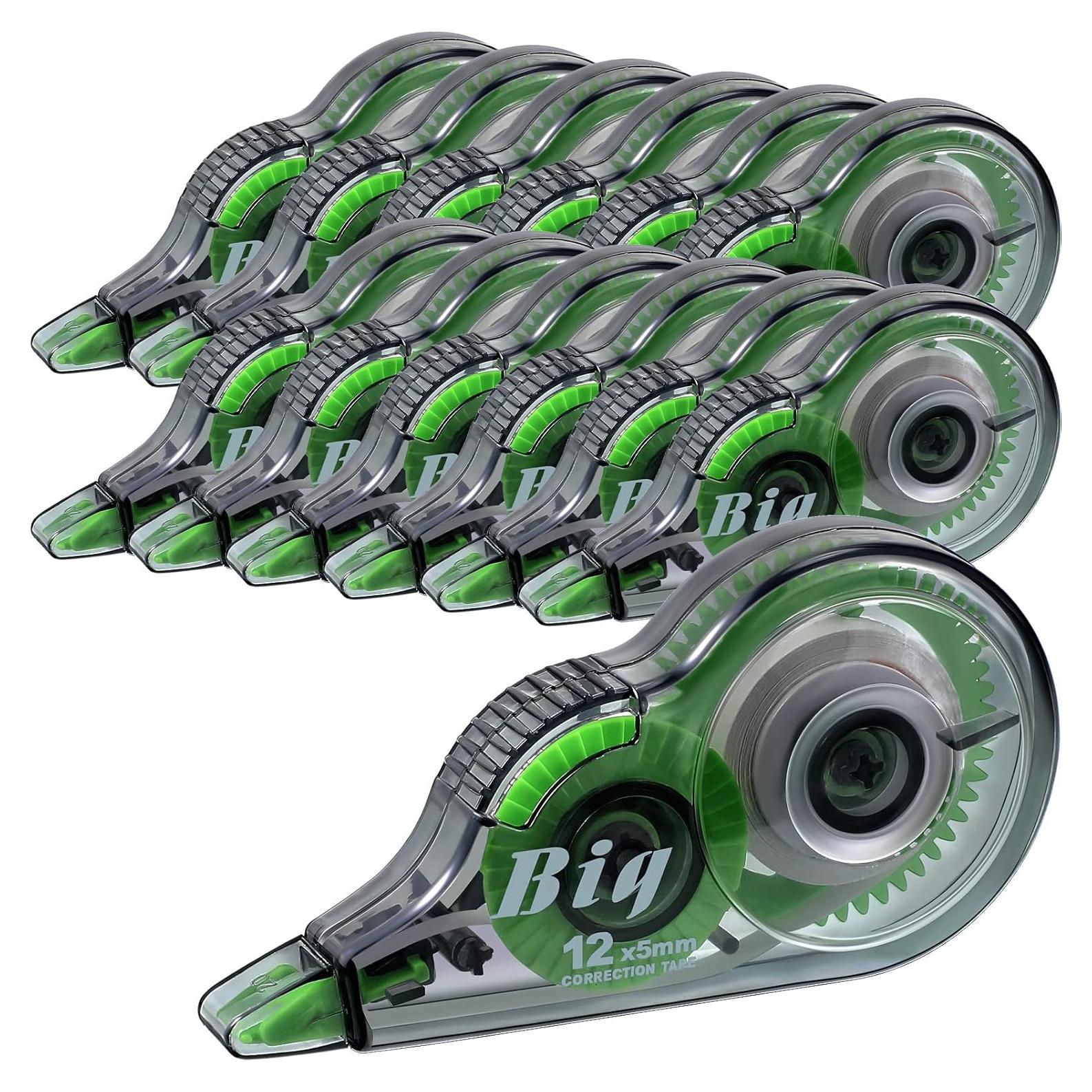 Cintas Correctoras Yexiya 12 Piezas 5 mm x 12 m Oficina