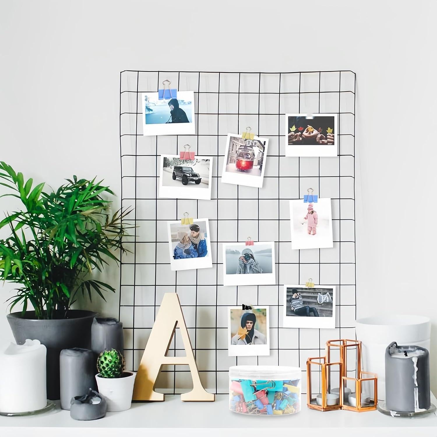 Clips de Carpeta Joyberg 125 Pcs Colores Mixtos 6 Tamaños