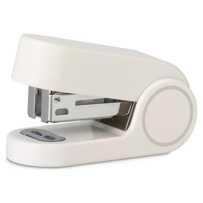 Grapadora Mini Urradia Blanca para 20 Hojas con 830 Grapas