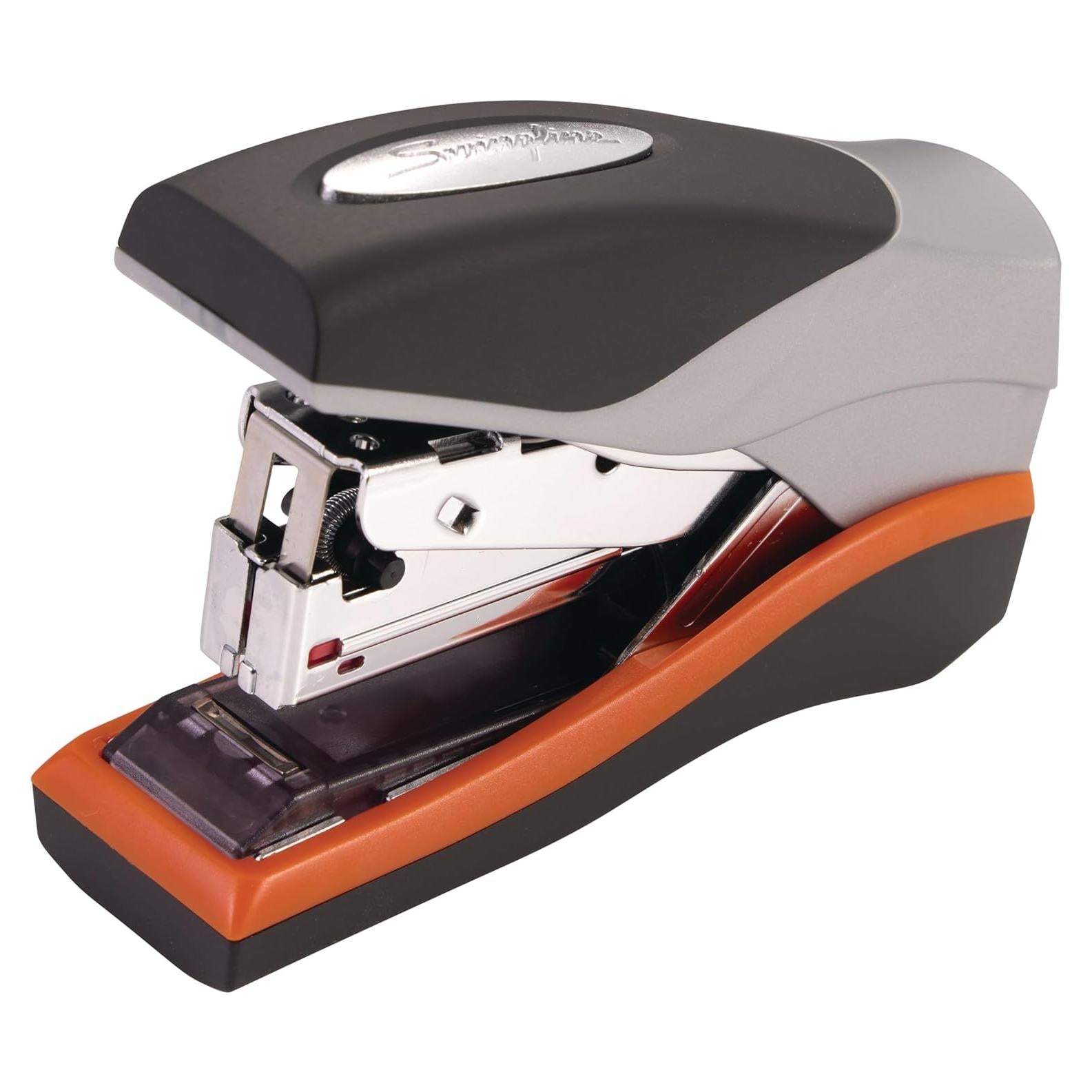 Grapadora Swingline Optima 40, 40 Hojas, Compacta, Negro y Plata