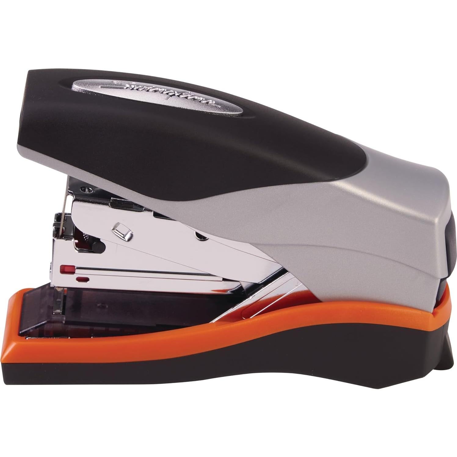 Grapadora Swingline Optima 40, 40 Hojas, Compacta, Negro y Plata