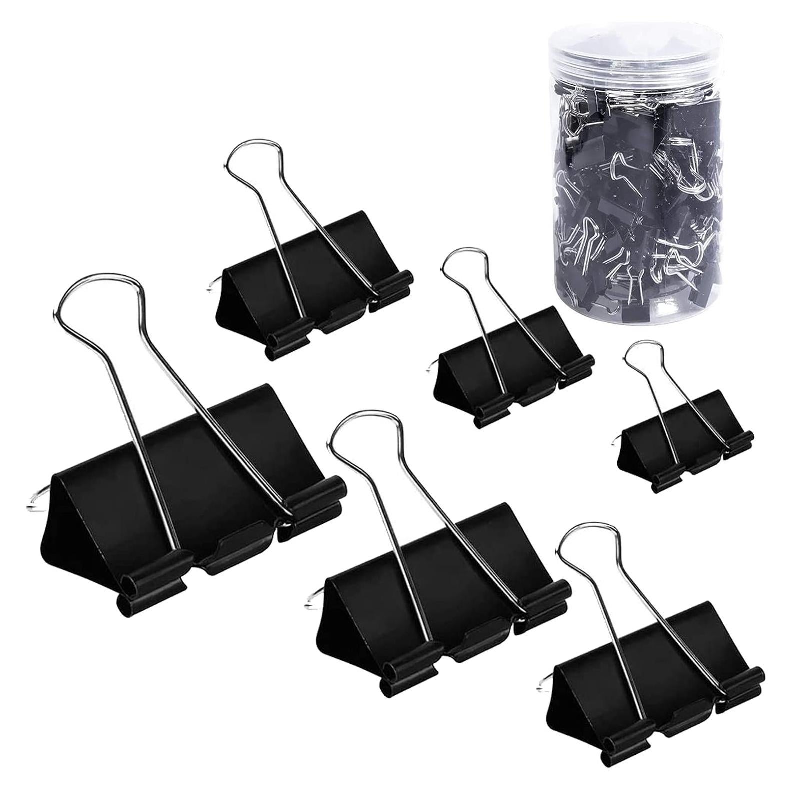 Clips de Encuadernación COLOGO 200 Unidades Variados 6 Tamaños