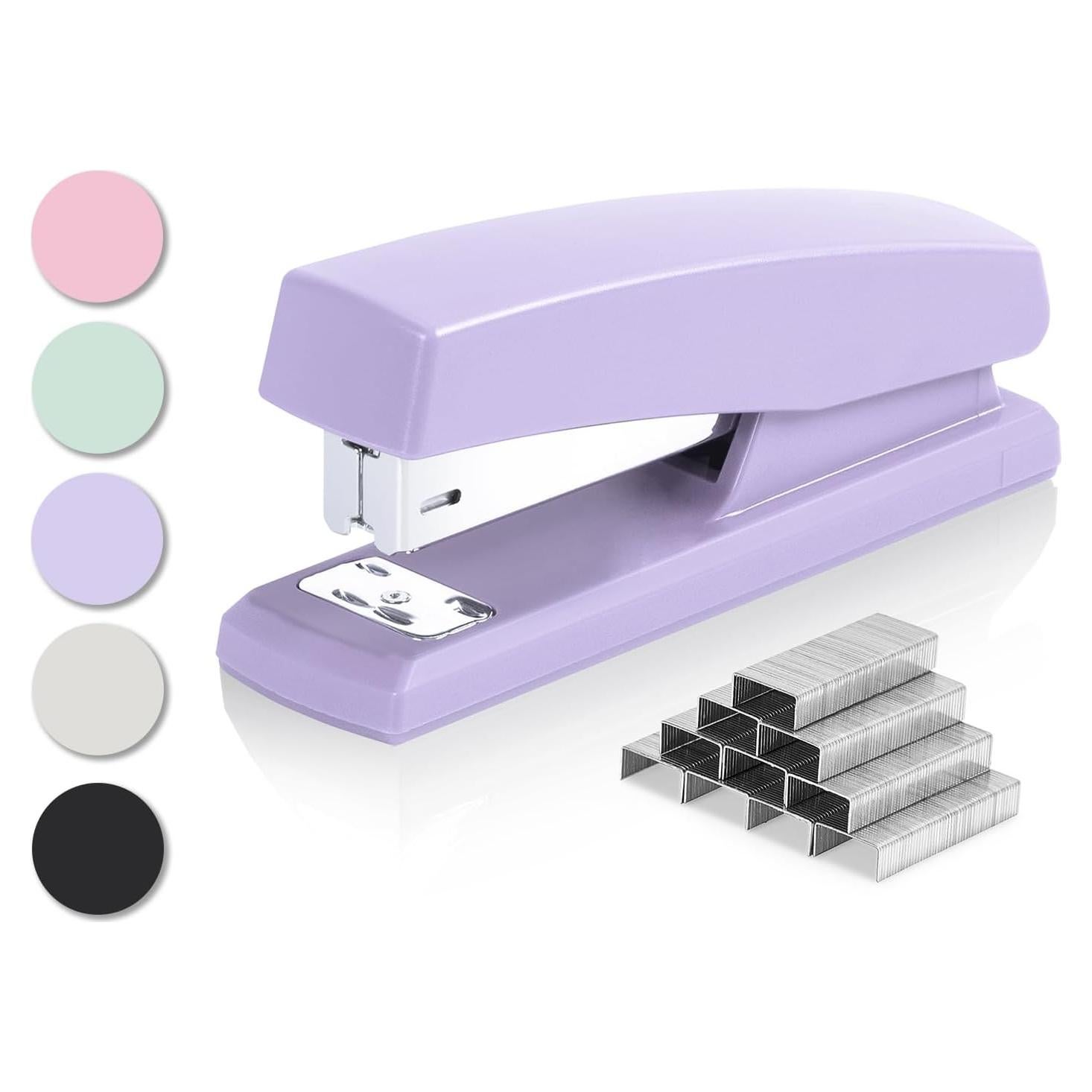 Grapadora Deli E0311-PURPLER Morado 25 Hojas 640 Grapas