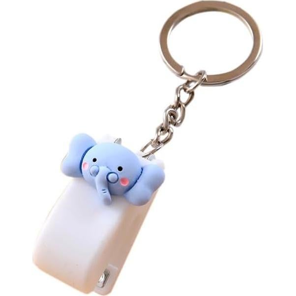 Mini Grapadoras de Escritorio YIKANGHENG Tigre y Elefante 10 Hojas