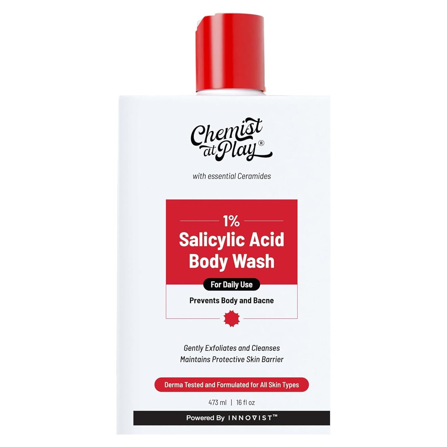 Gel de Ducha Exfoliante Chemist at Play 470 ml - Ácido Salicílico