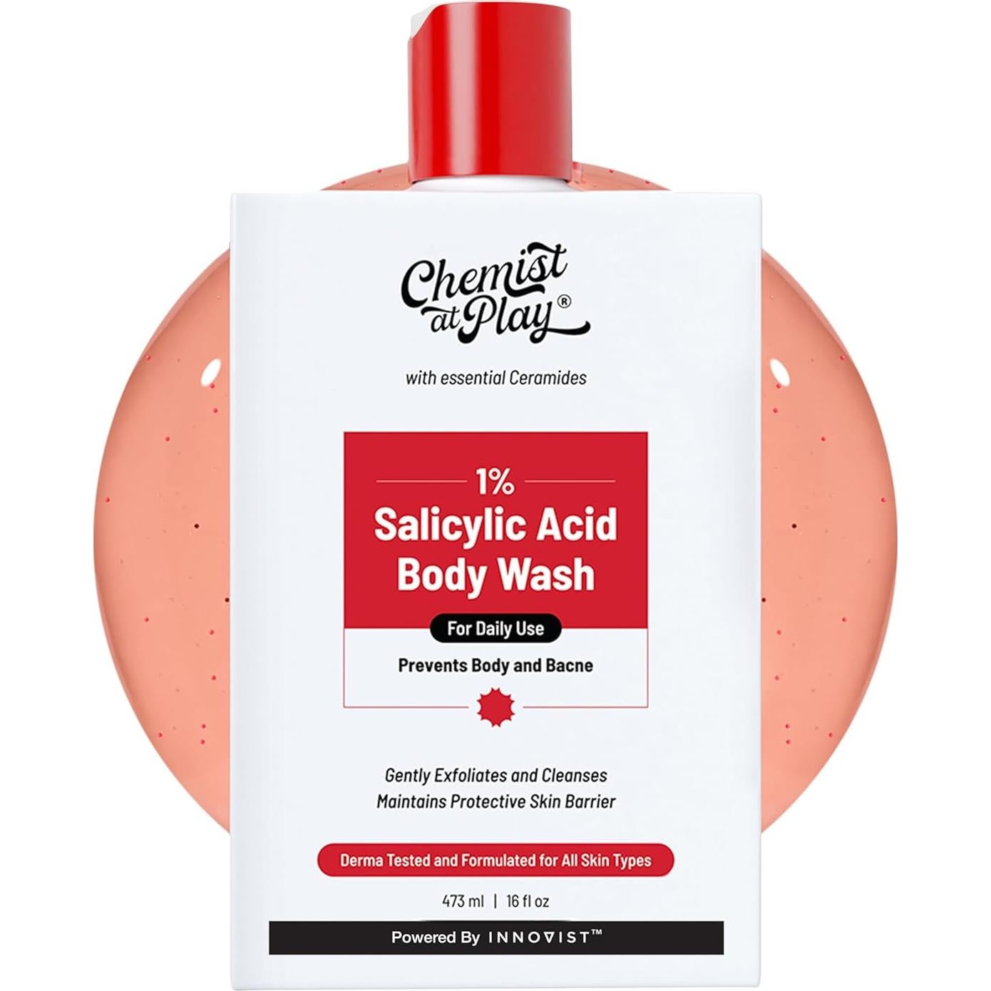 Gel de Ducha Exfoliante Chemist at Play 470 ml - Ácido Salicílico