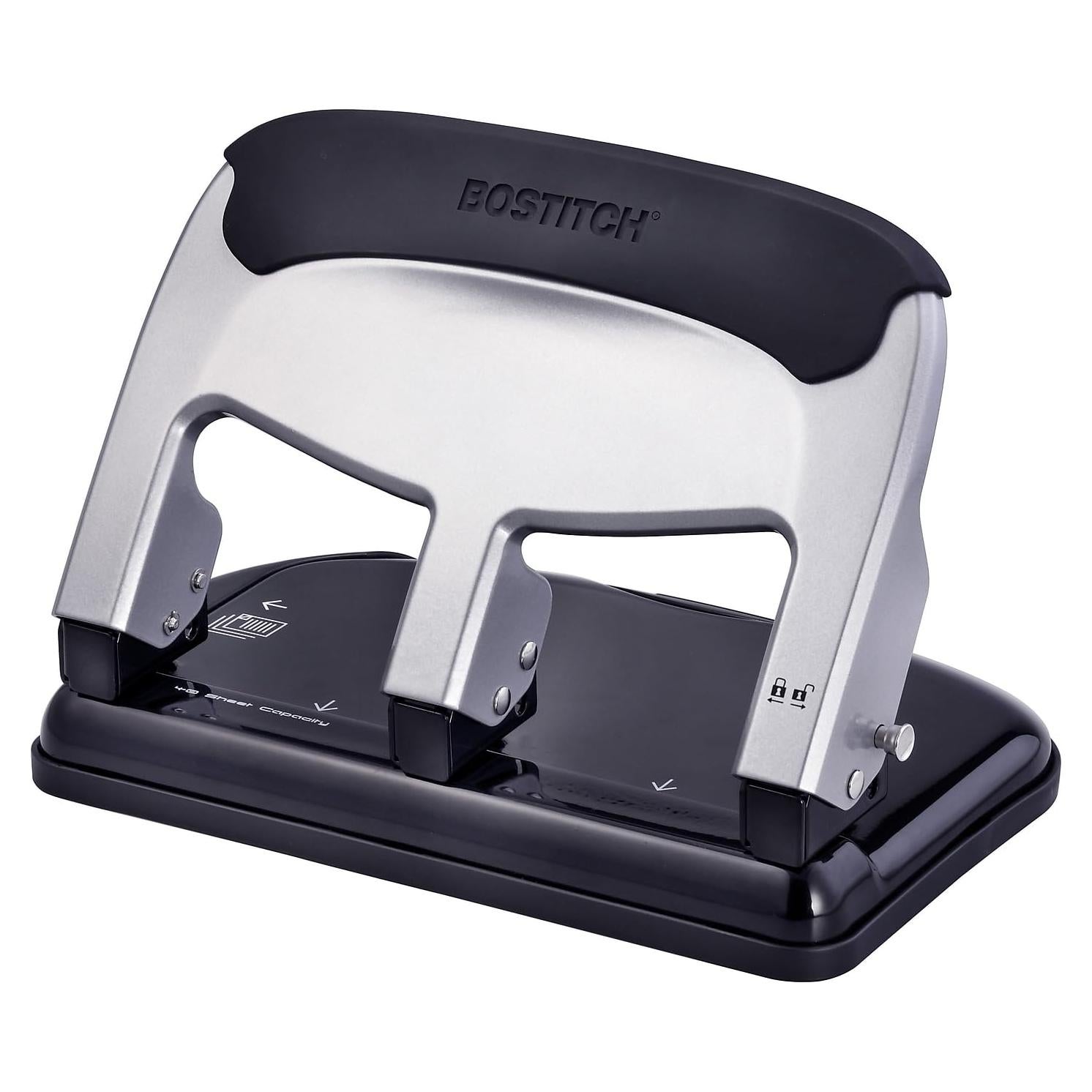 Perforadora Bostitch Office EZ Squeeze 3 Agujeros 40 Hojas