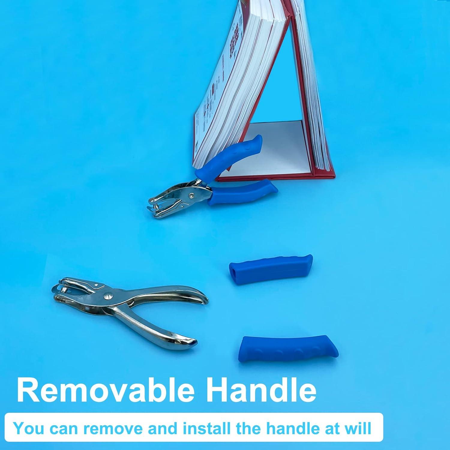 Perforadora de Un Solo Orificio MECHEER Azul 0.64 cm Manualidades