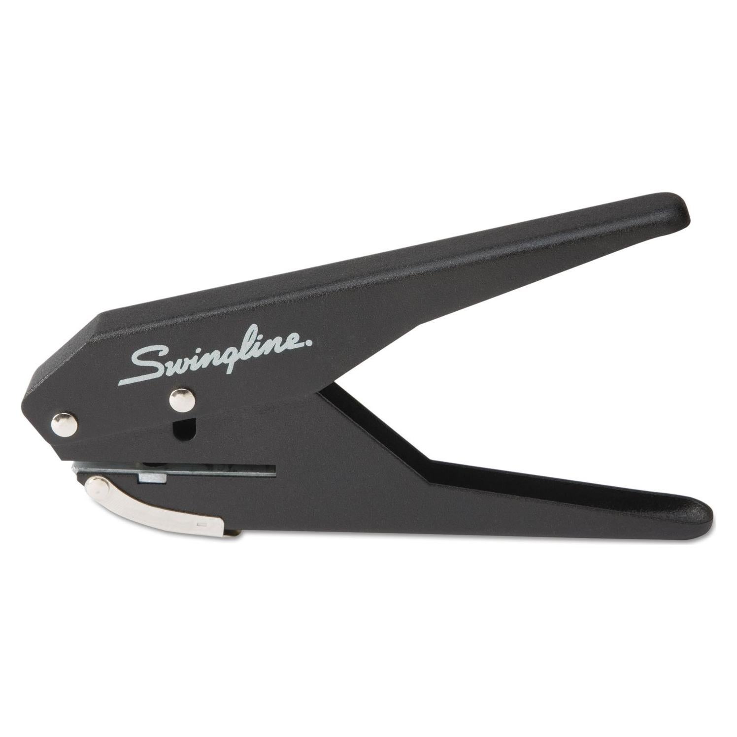 Perforadora de Papel Swingline 1 Agujero Negra 20 Hojas
