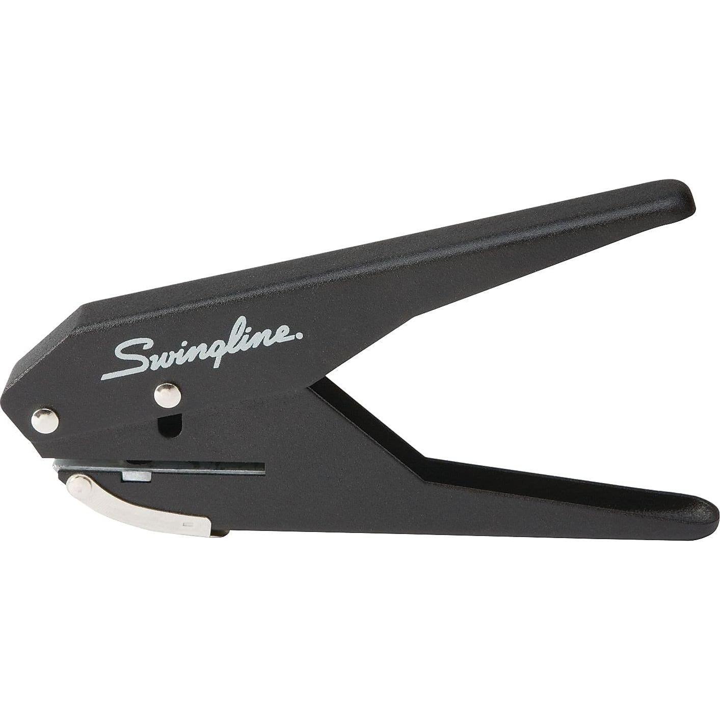Perforadora de Papel Swingline 1 Agujero Negra 20 Hojas