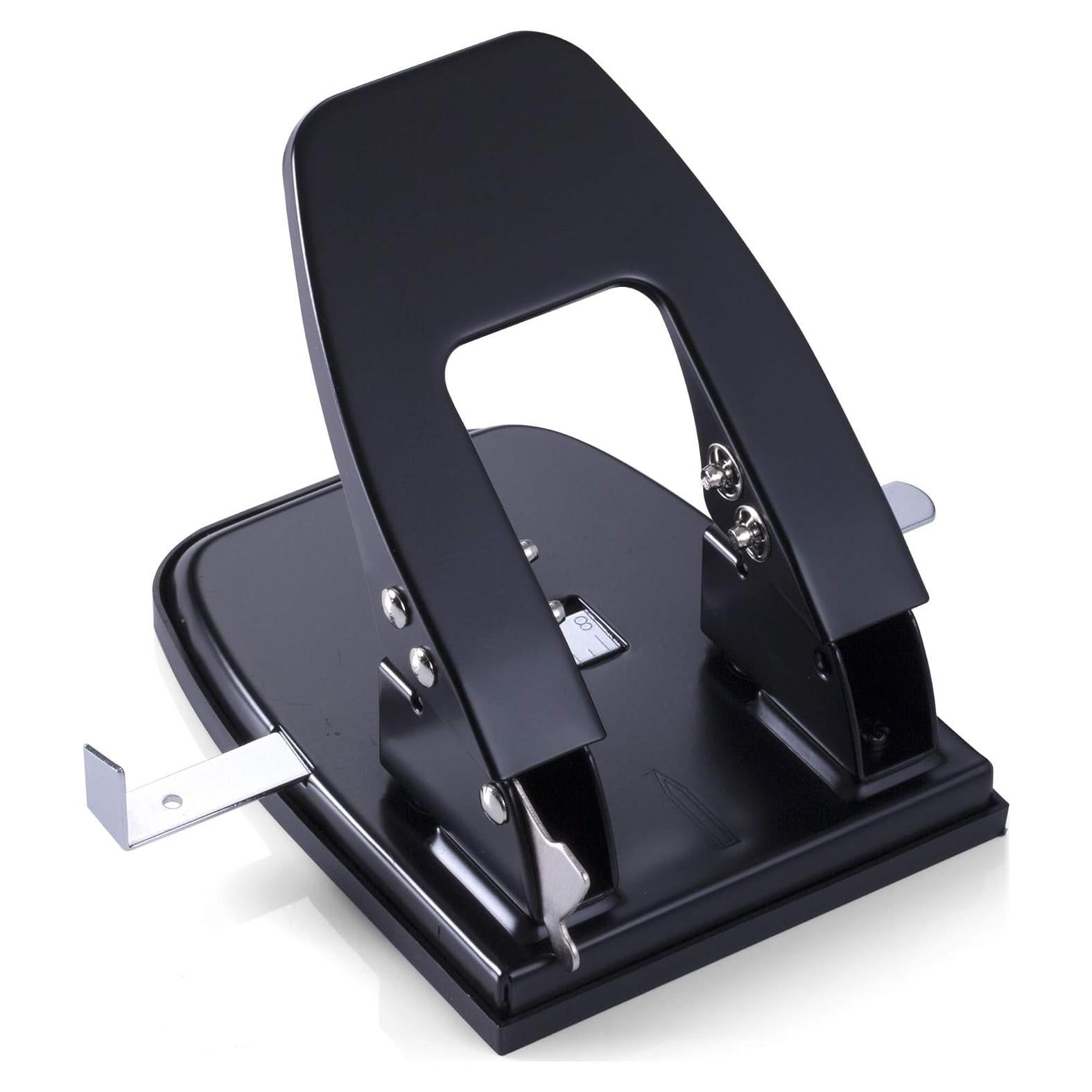 Perforadora de papel Officemate 2 agujeros 30 hojas negra