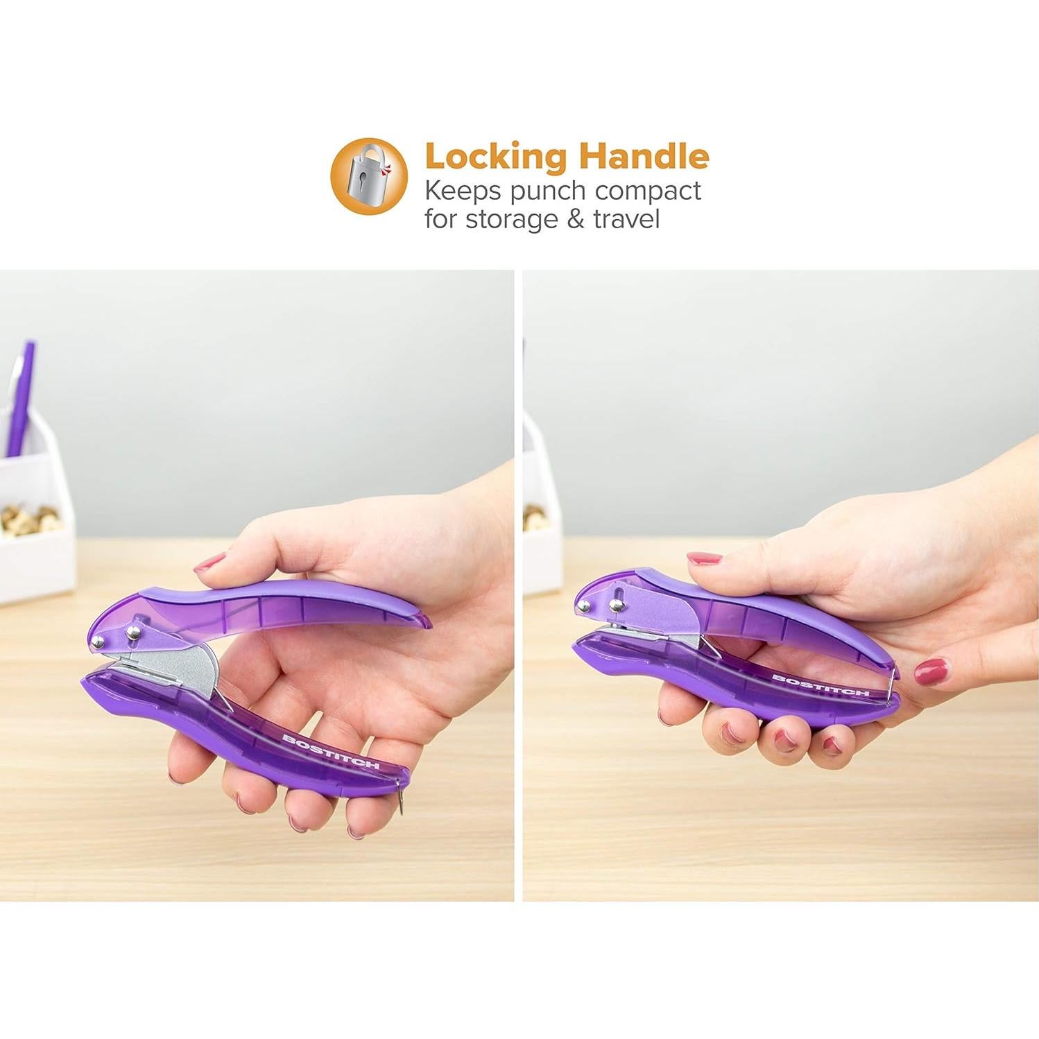 Perforadora Manual PaperPro inLIGHT 1 Orificio Asortida