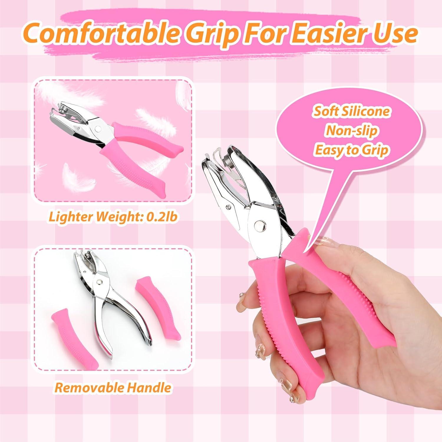 Set de 4 Perforadoras de Agujeros Mapvolut - Corazón, Estrella, Triángulo