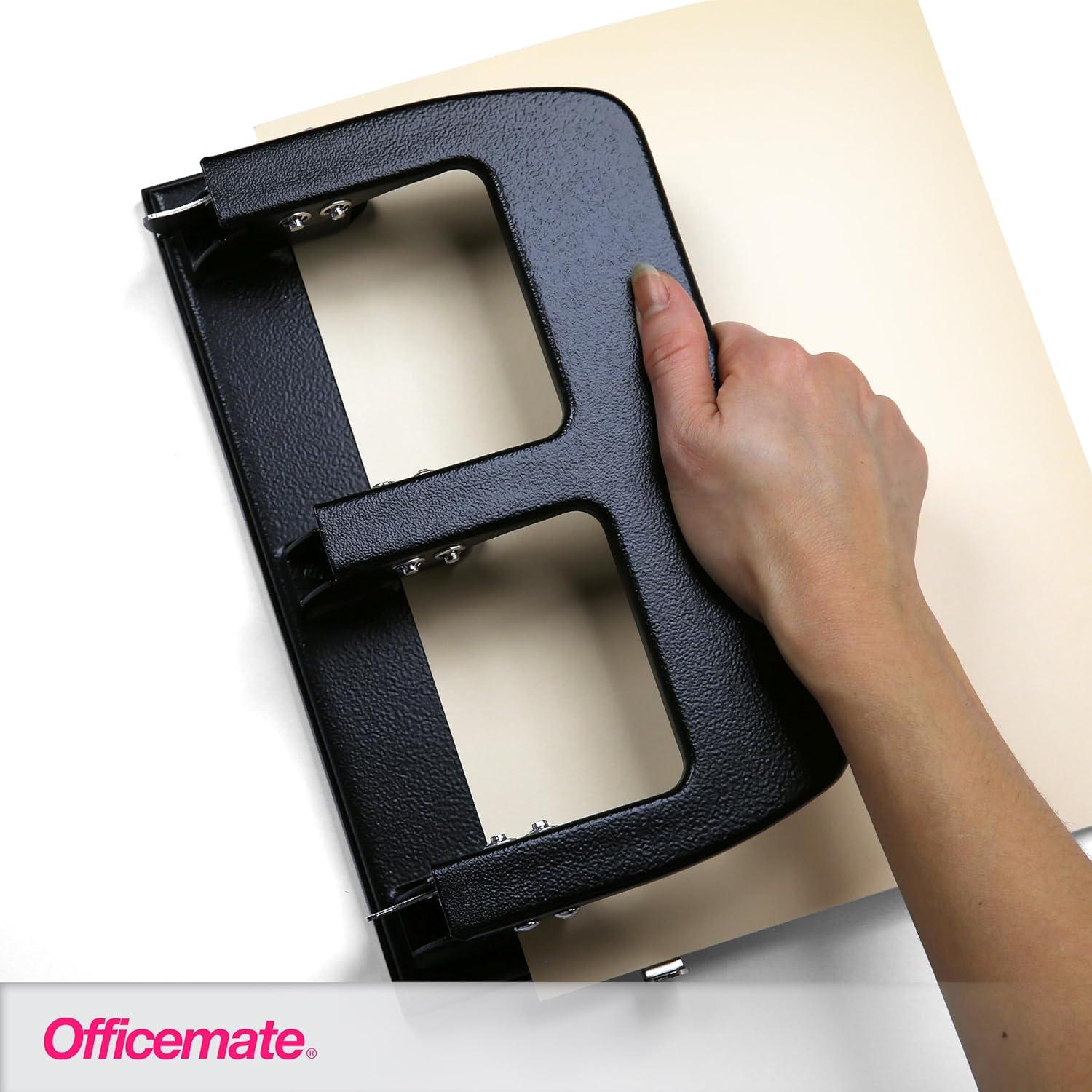 Perforadora de 3 Agujeros Officemate 90088, Capacidad 30 Hojas