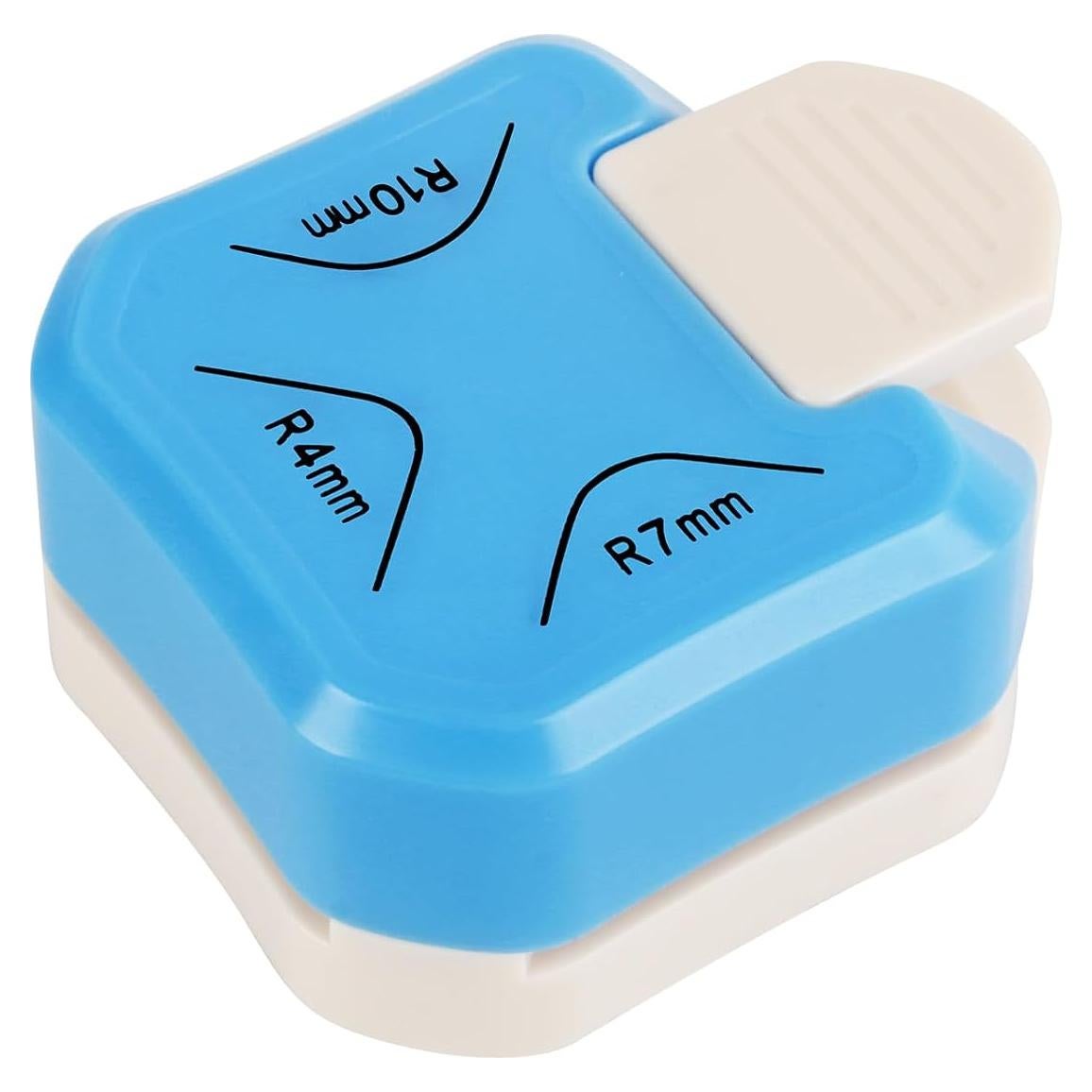 Perforadora de Esquinas Redondeadas MECHEER 3 en 1 - Azul