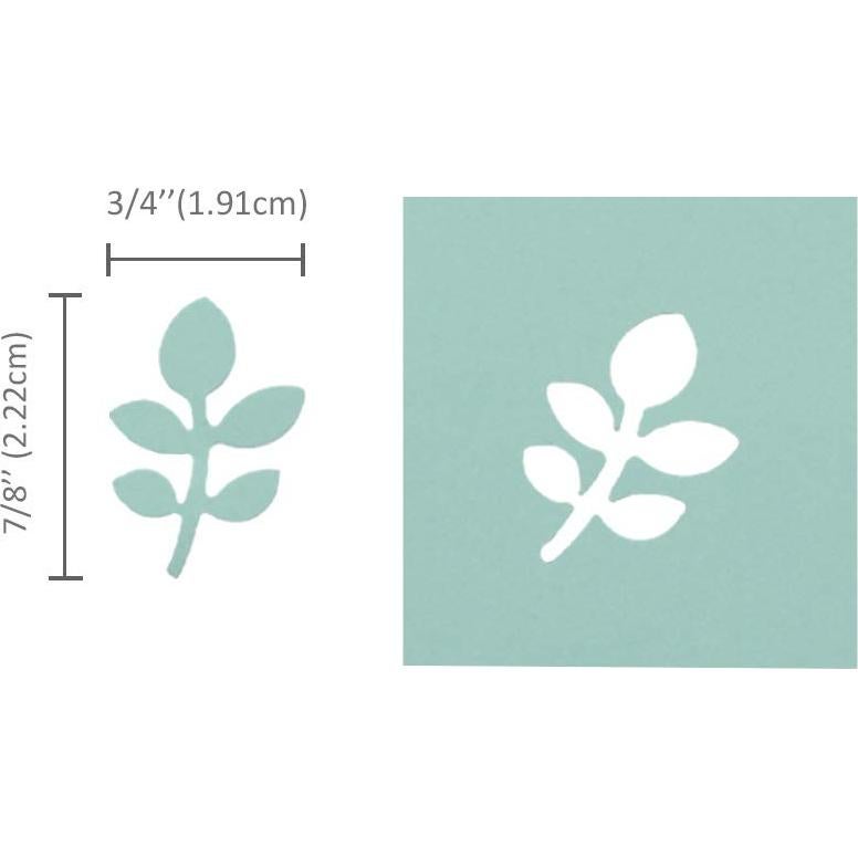 Troquel de Papel Bira Craft Forma de Hoja 1" (2.54cm)