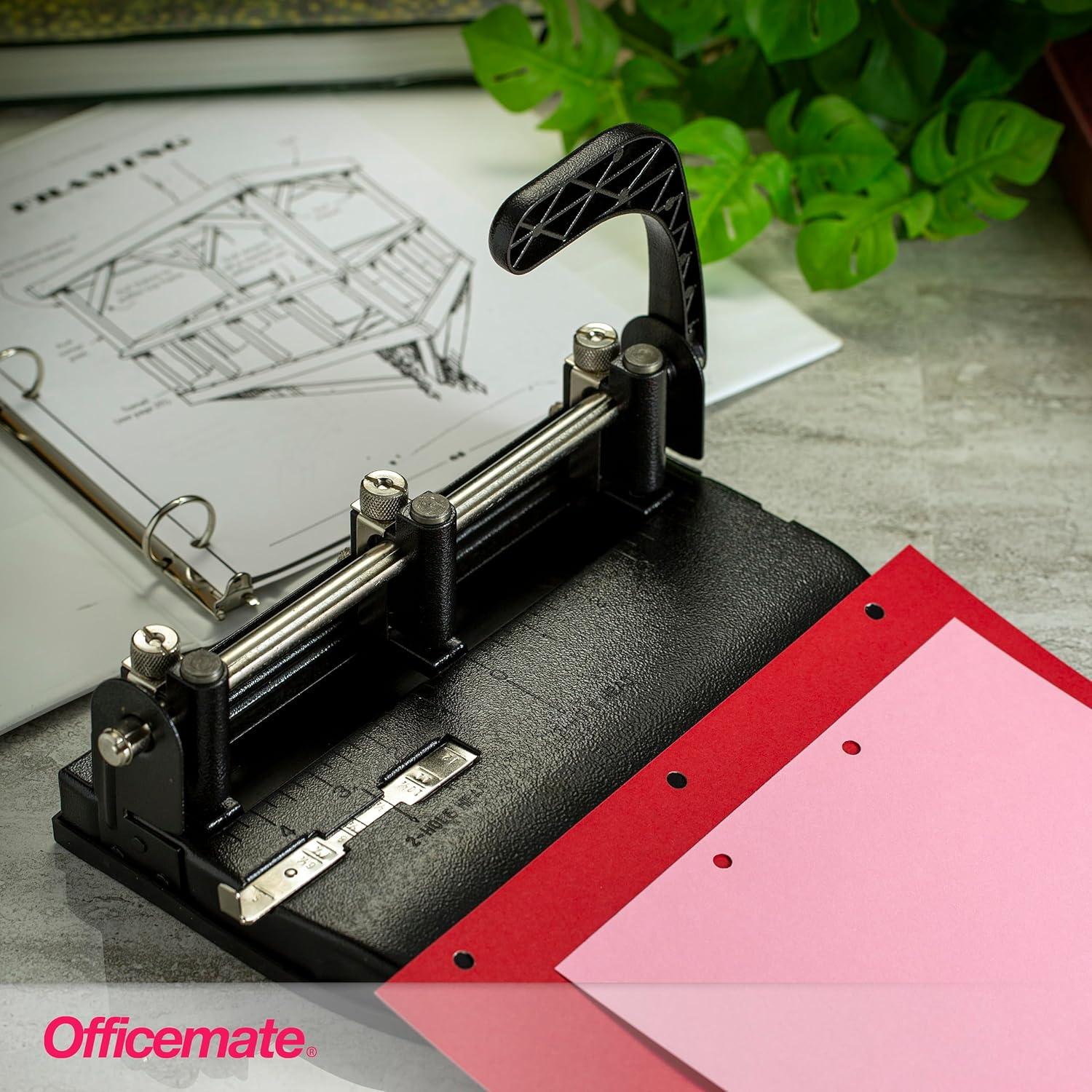 Perforadora Ajustable Officemate 90078 2-3 Agujeros 32 Hojas