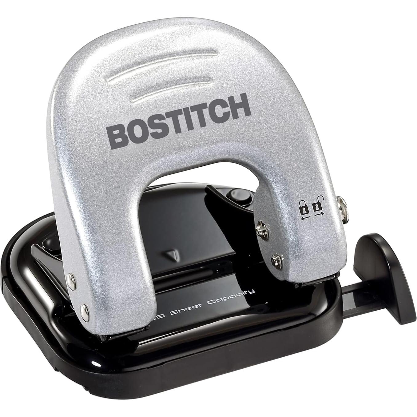 Perforadora Bostitch EZ Squeeze 2 Agujeros 20 Hojas Metal