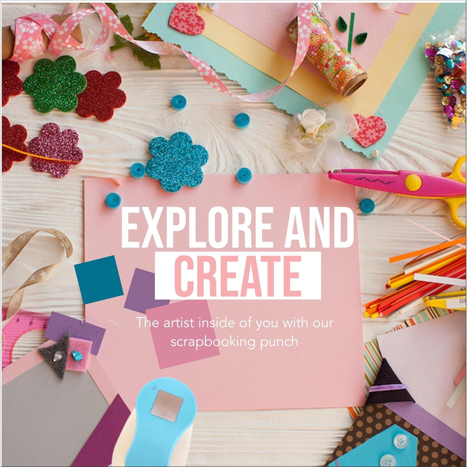 Juego de Troqueles Cuadrados BBoss60 - 5 Tamaños para Manualidades