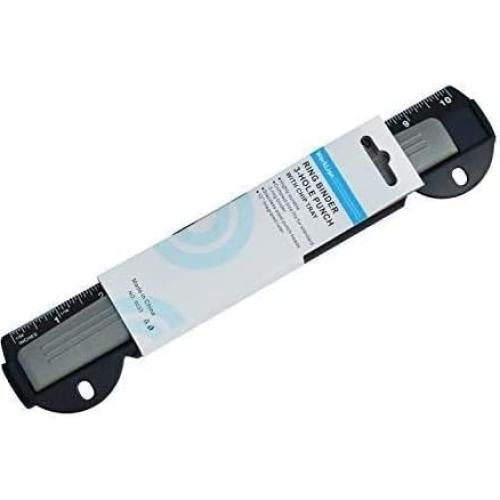 Perforador Manual WORKLION 3 Agujeros Negro 25.4 cm