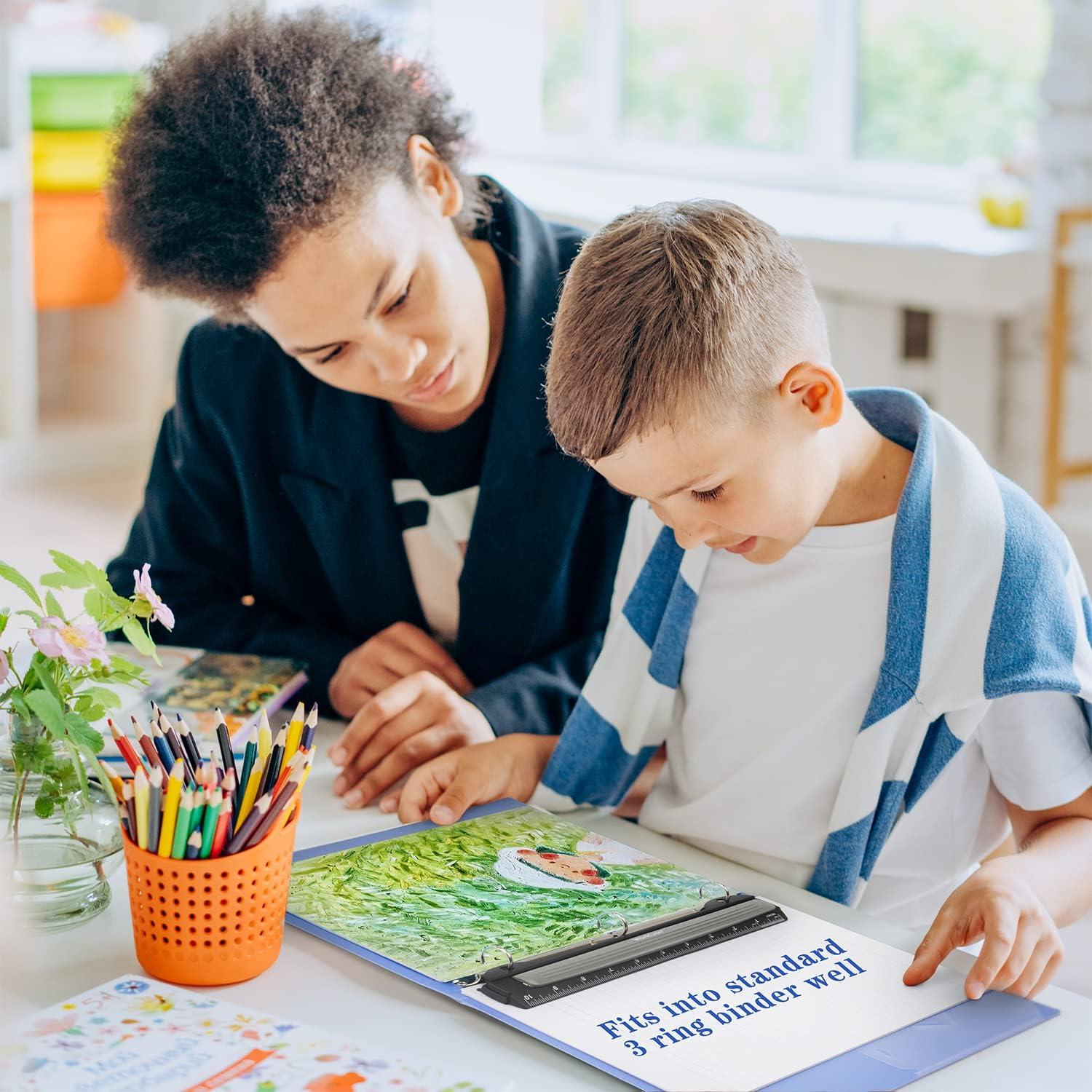 Perforador Manual WORKLION 3 Agujeros Negro 25.4 cm