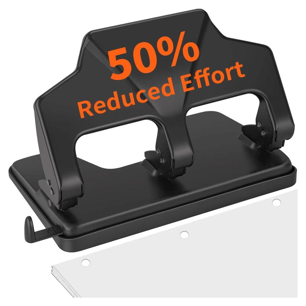 Perforadora de 3 Agujeros AFMAT HP14 - Alta Capacidad 40 Hojas