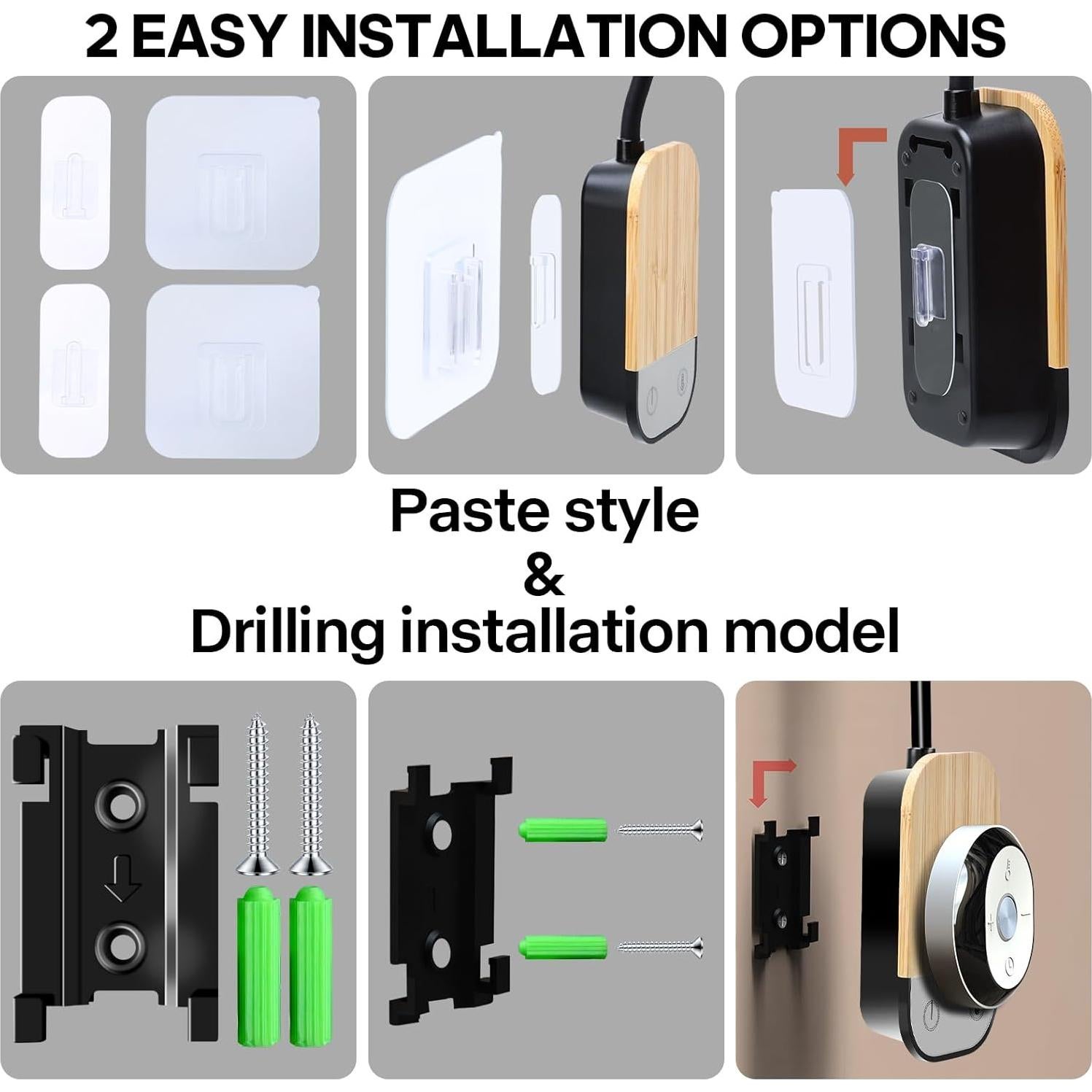 Luz de Lectura LED Osuke Montada en Pared con Control Táctil