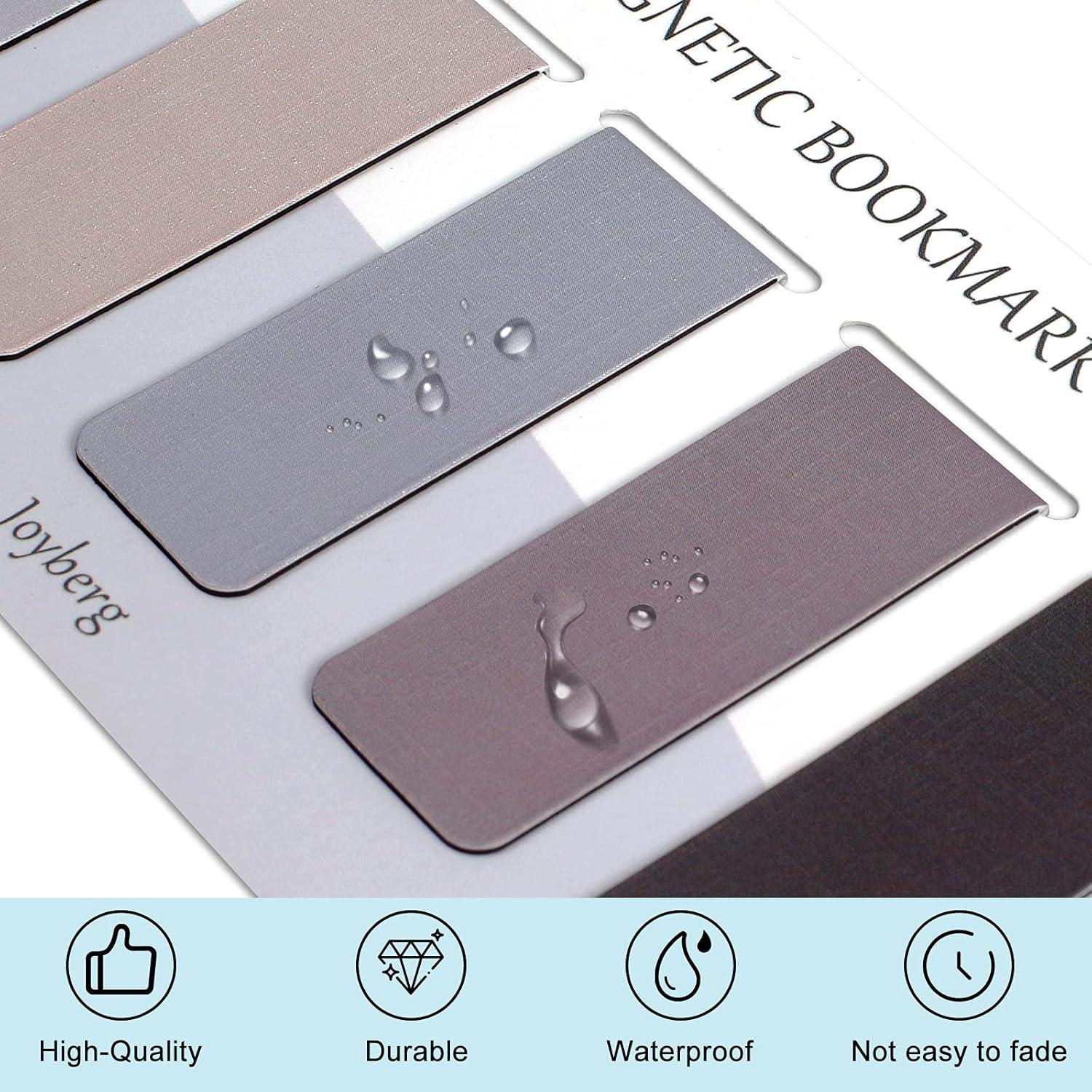 15 Marcadores de Página Magnéticos Joyberg - Misty, Ocean, Emerald