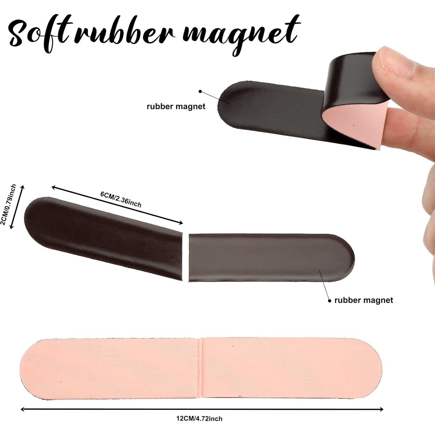 Marcadores Magnéticos ZNHIS 15PCS Color Sólido para Lectura