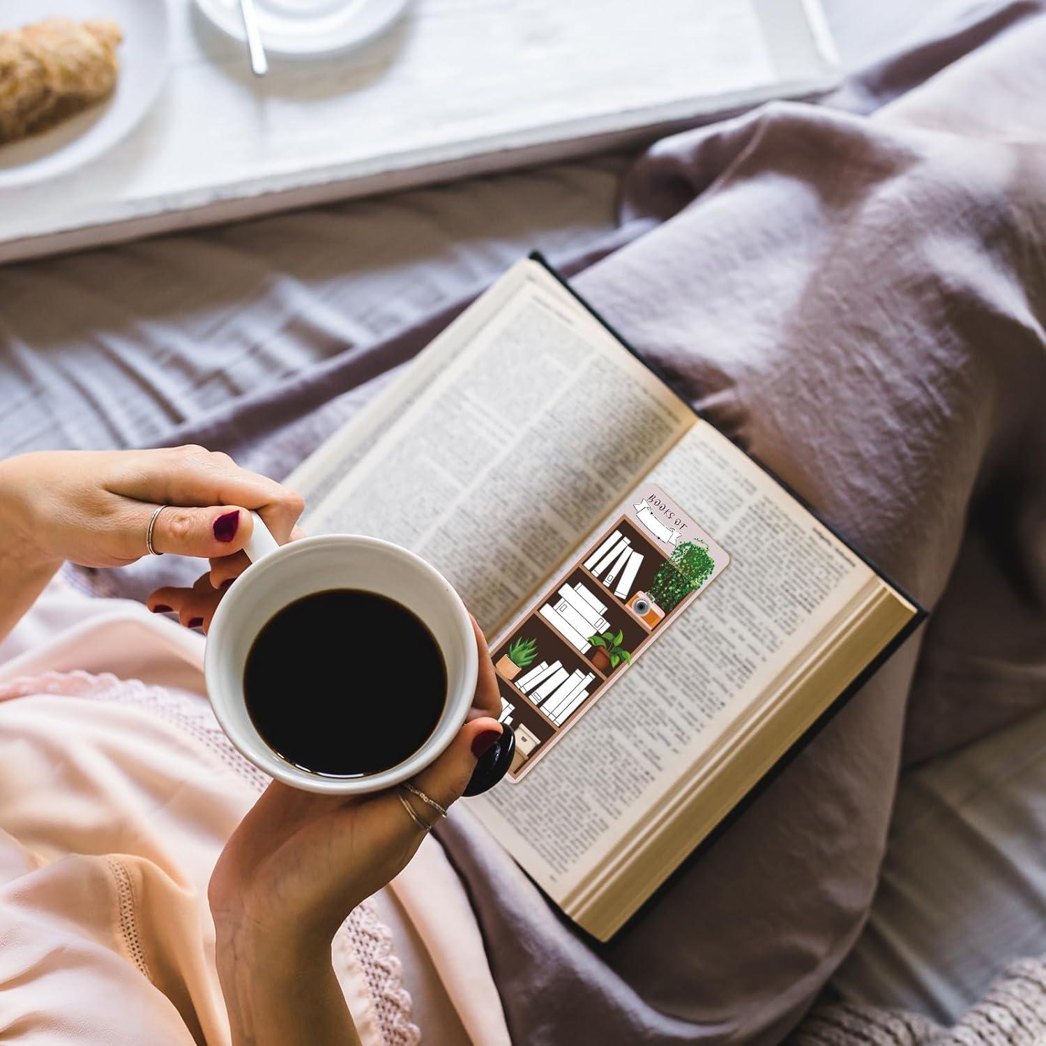 100 Piezas Marcadores de Libros BOBOKA Doble Cara 17.99x6.50cm