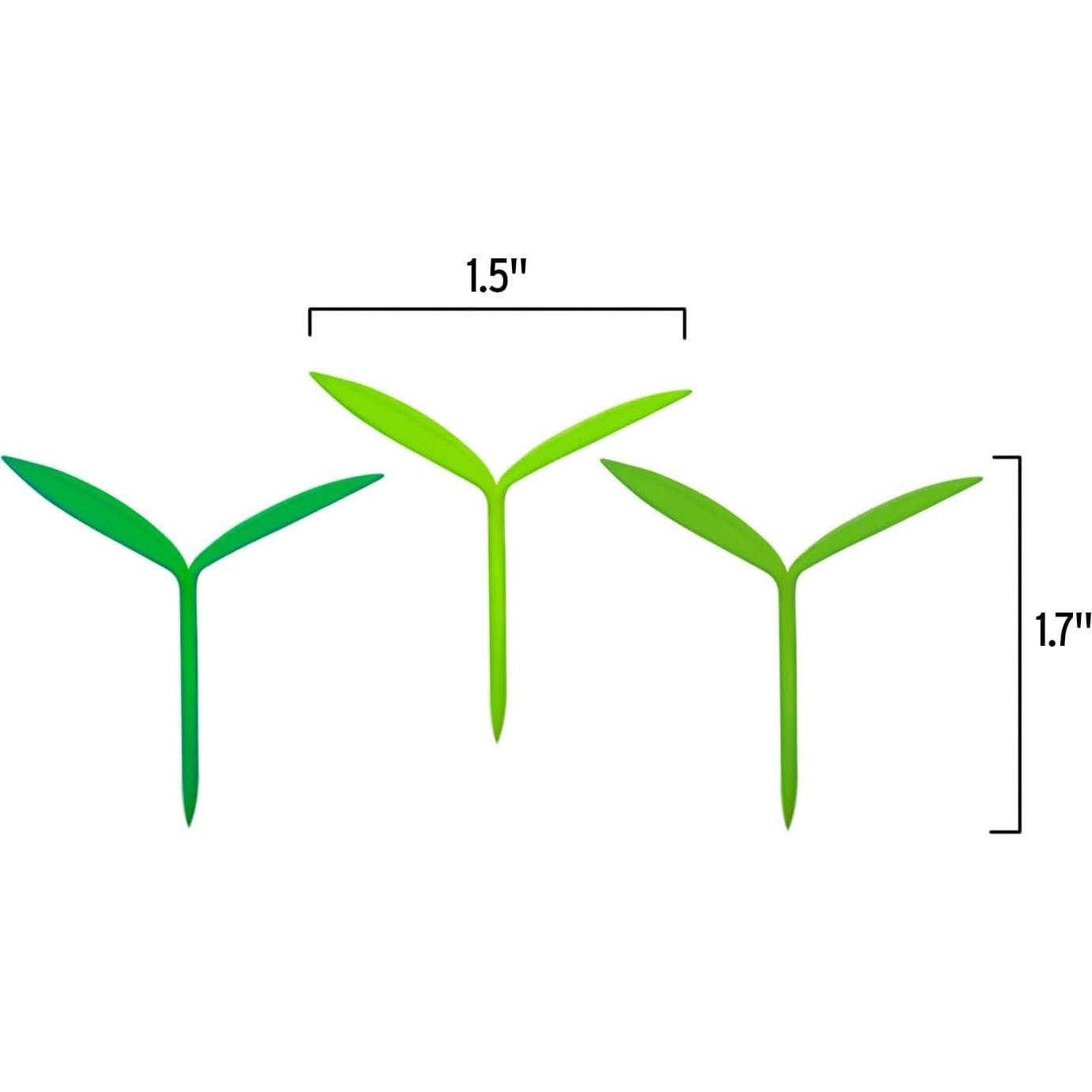 Marcadores de Páginas Brote Sprout - 6 Piezas Verdes