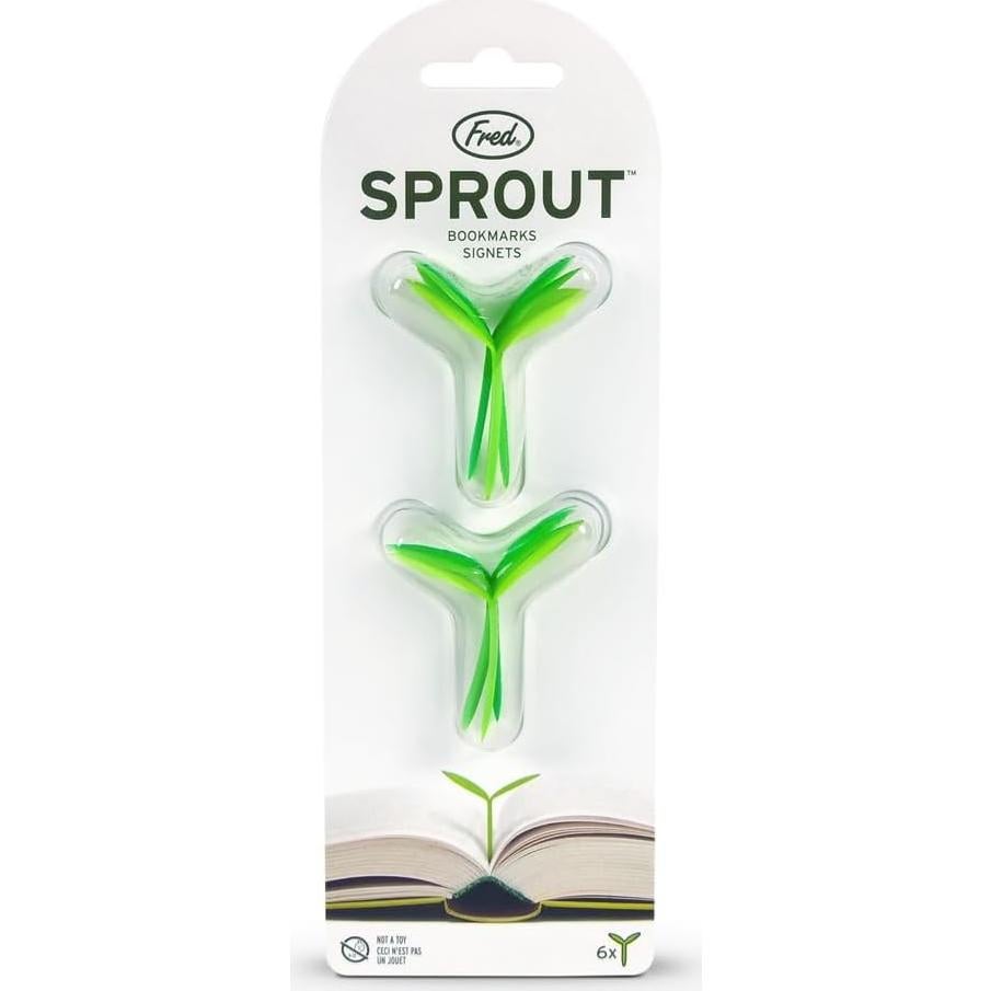Marcadores de Páginas Brote Sprout - 6 Piezas Verdes