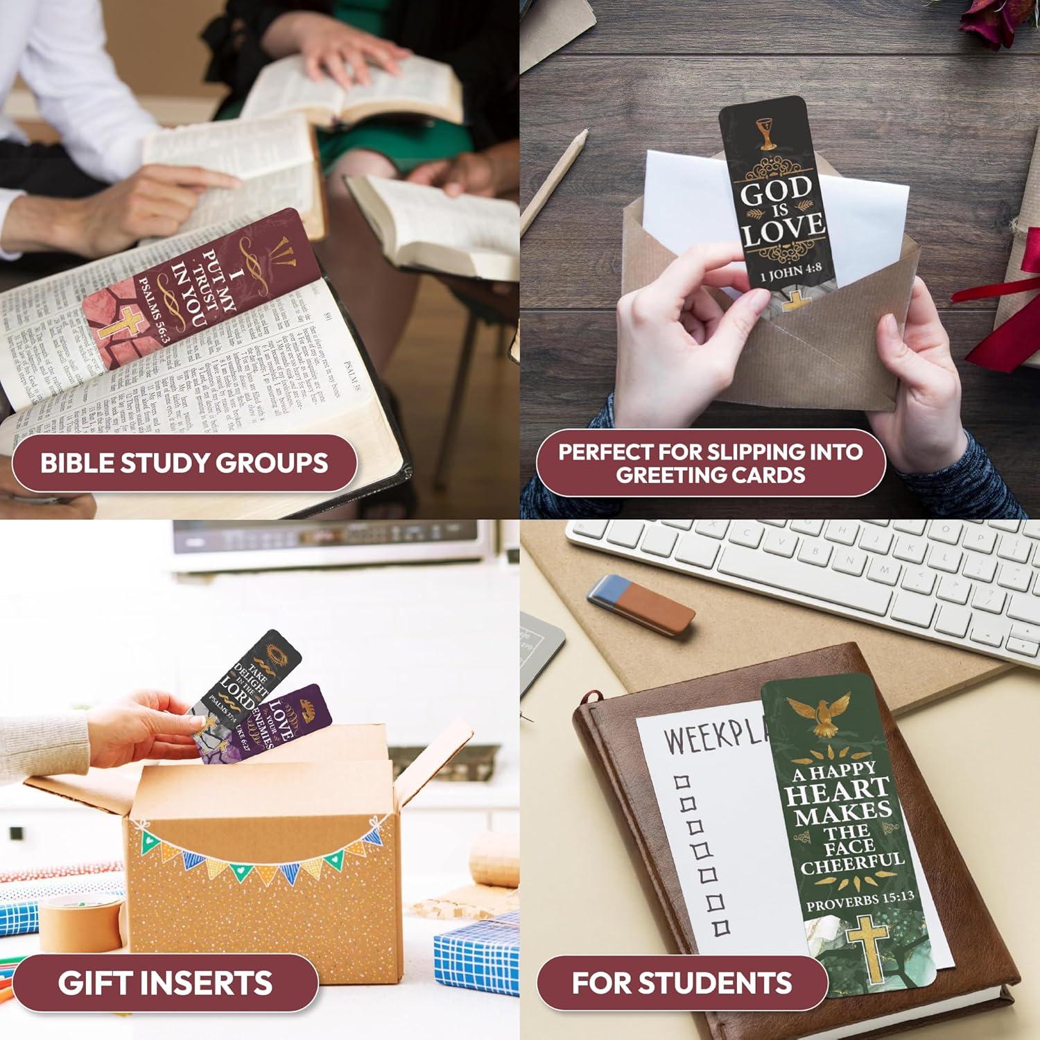 Paquete de 96 Marcadores Cristianos Only Zest con Versículos