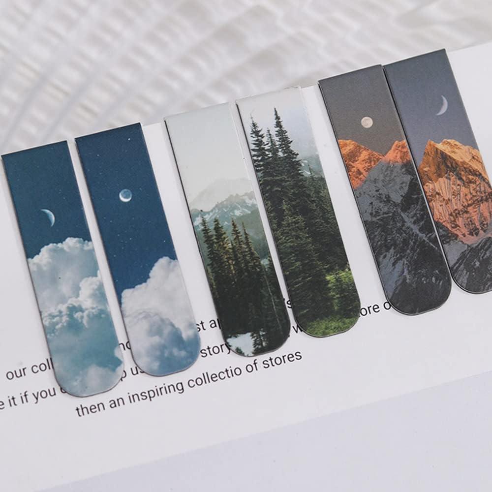 Marcadores Magnéticos Lannso para Página - 12 Piezas Coloridas