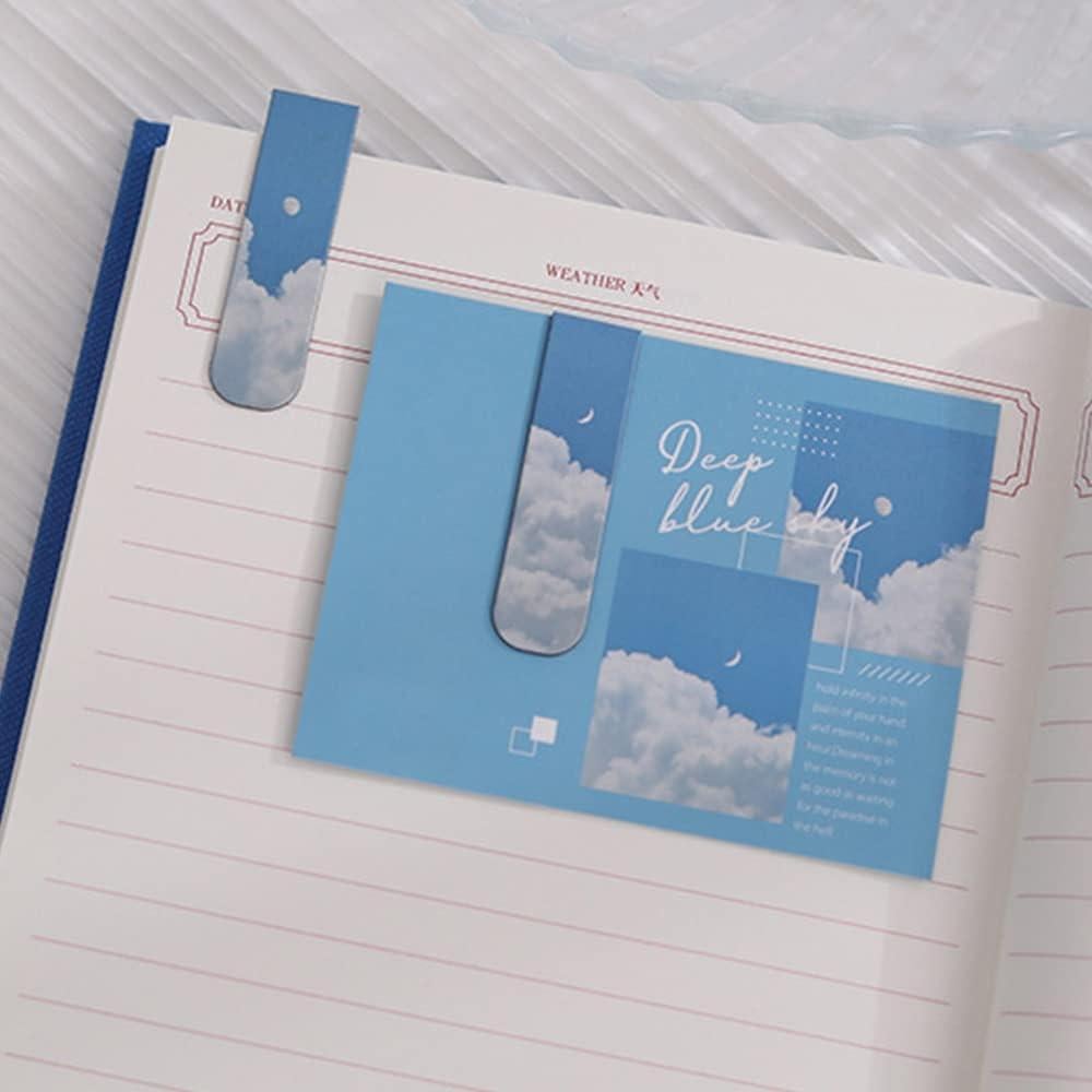 Marcadores Magnéticos Lannso para Página - 12 Piezas Coloridas