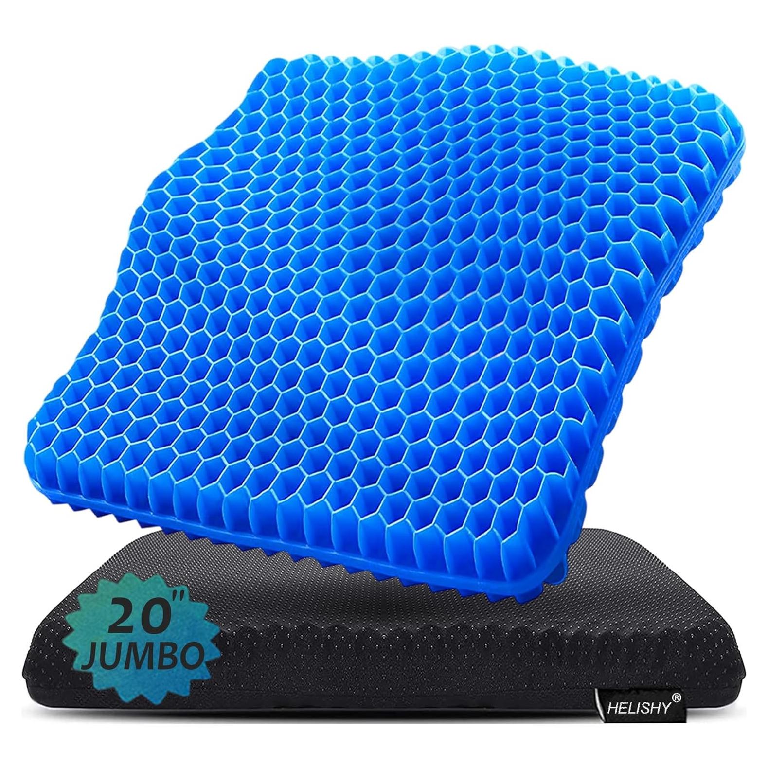 Cojín de Gel Jumbo Helishy 50.8x50cm Alivio Dolor Espalda