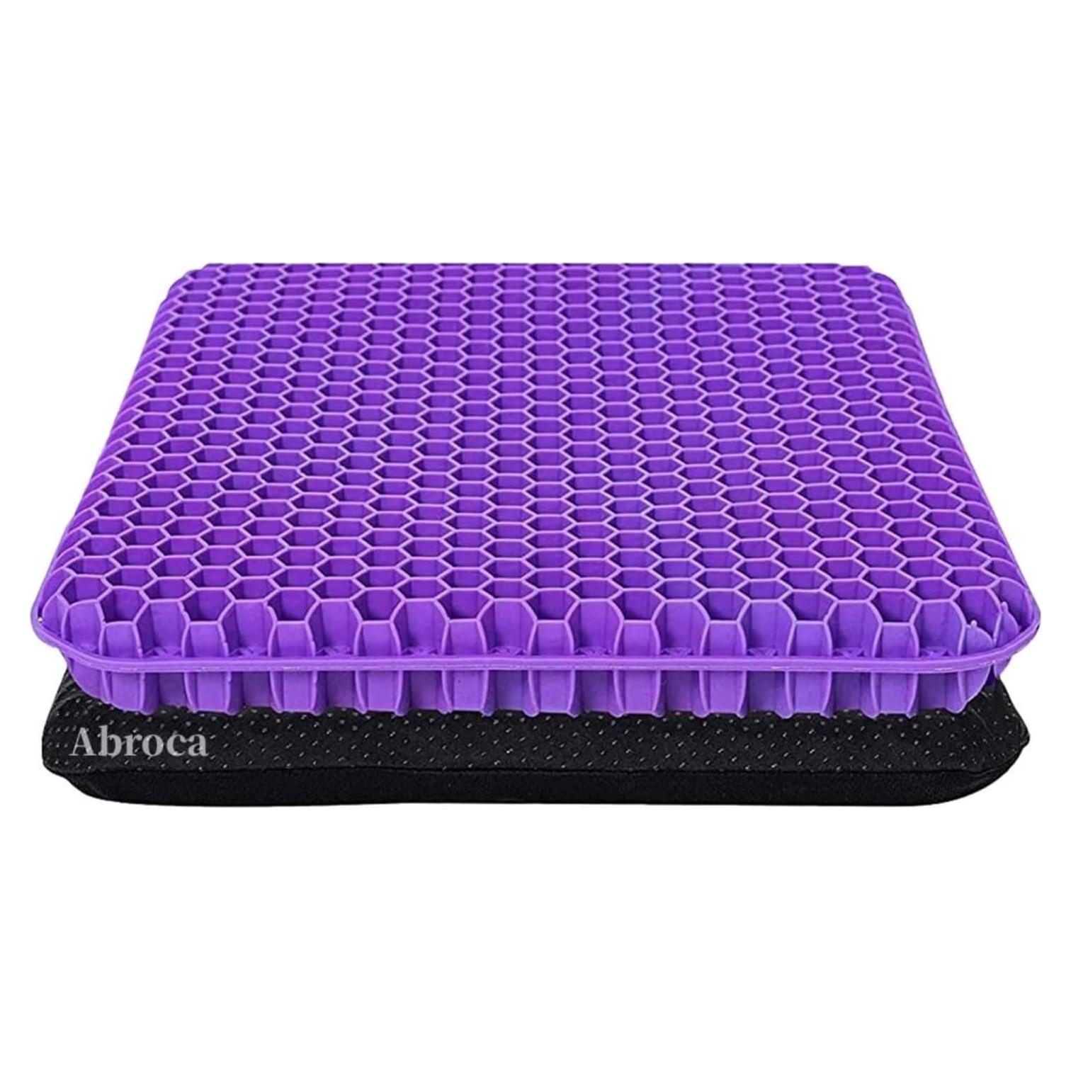 Cojín de Gel Abroca Grande 42x37cm para Alivio Espalda y Cadera