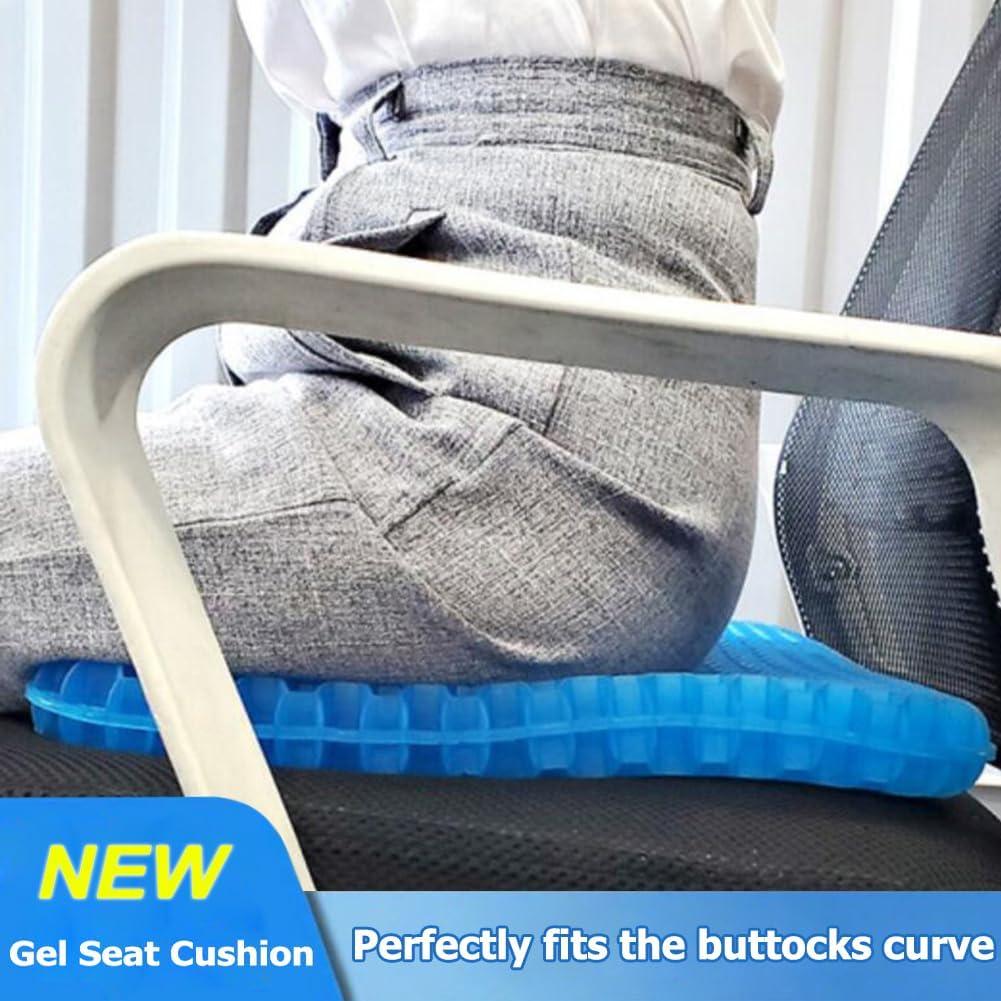 Cojín de Asiento de Gel Helishy 40x35cm Antideslizante