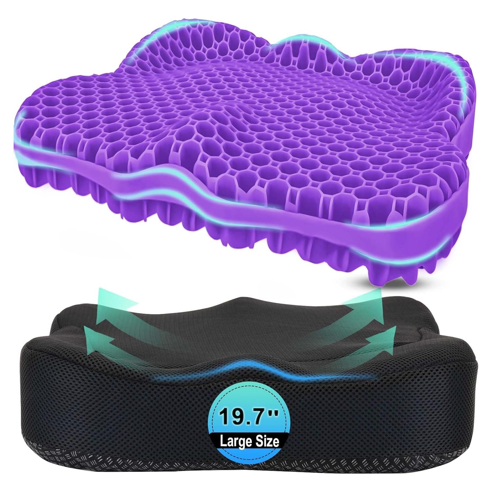 Cojín de Gel Airllantry XL 50x43cm para Alivio de Espalda