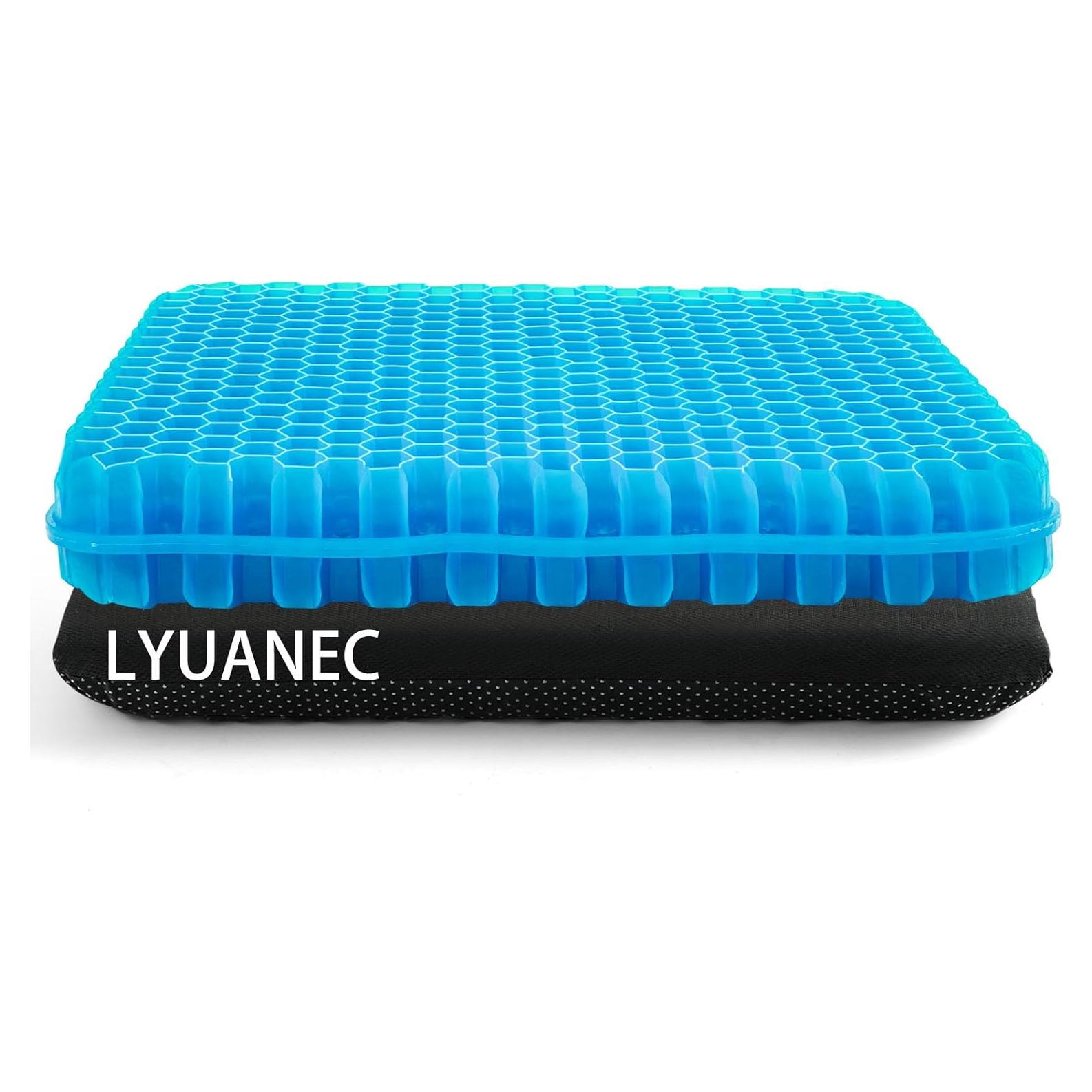 Cojín de Gel LYUANEC 41.91x36.83 cm Antideslizante Suave