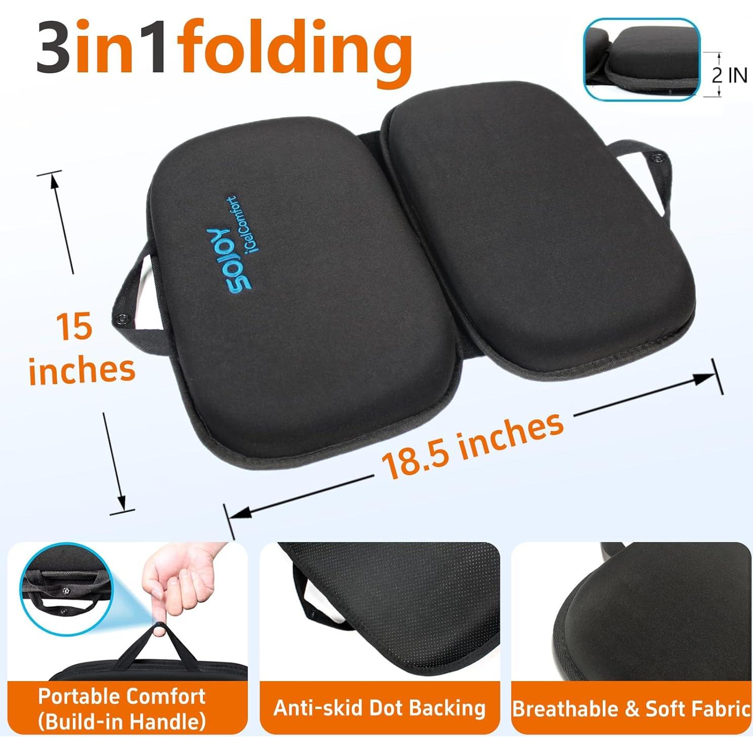 Cojín de Gel Plegable Sojoy FBA_B01EM8P456 50.8x33cm