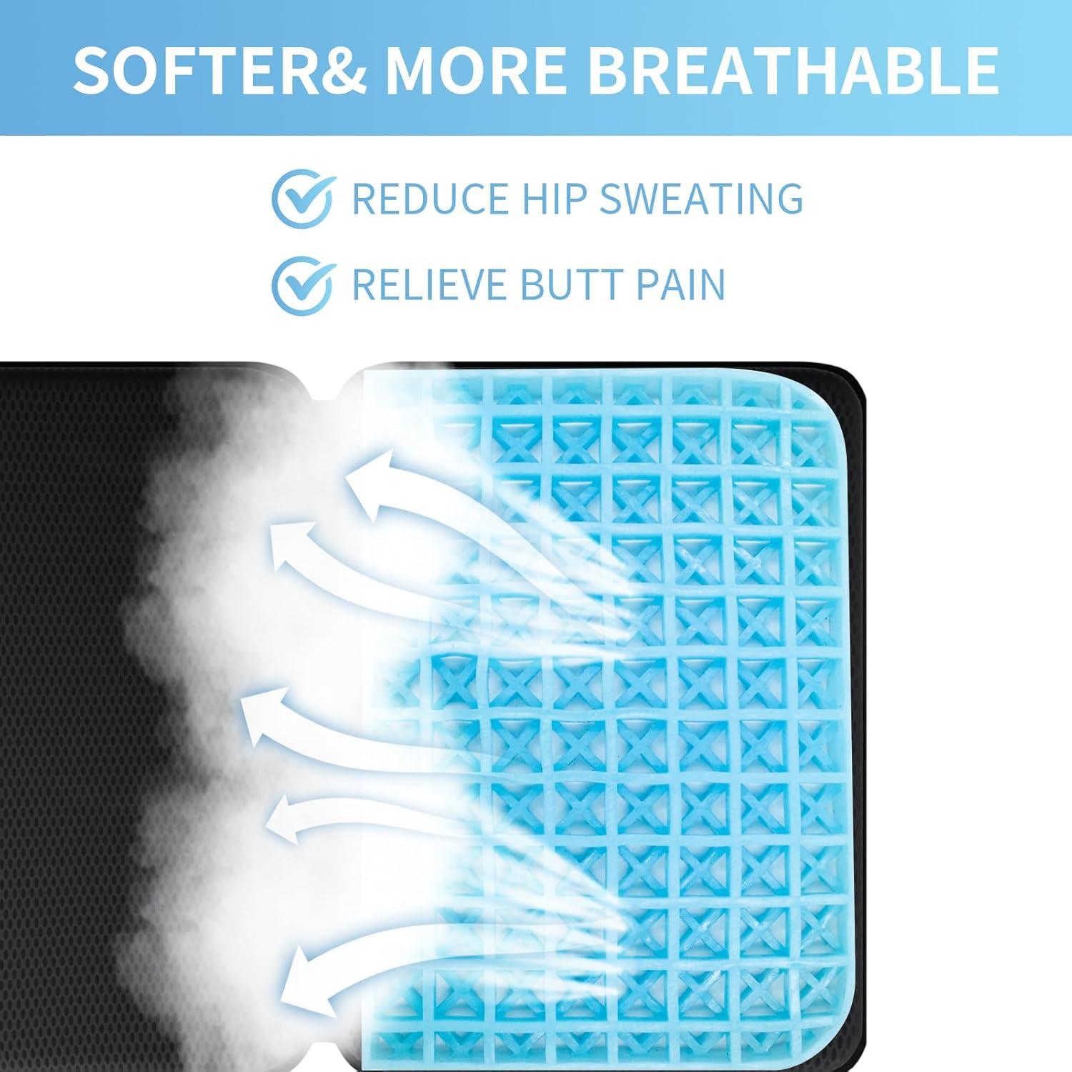 Cojín de Gel Portátil nvmw GZL-ZDPHT 40x27 cm Alivio Dolor