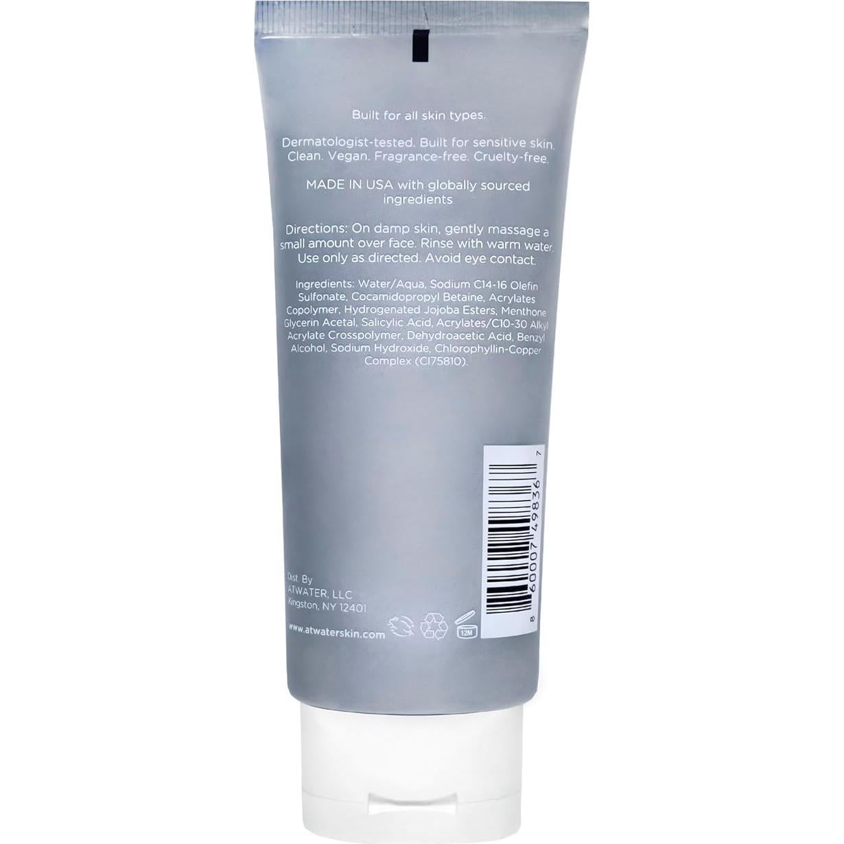 Exfoliante Facial ATWATER 96.39 g - Limpieza Profunda para Hombres