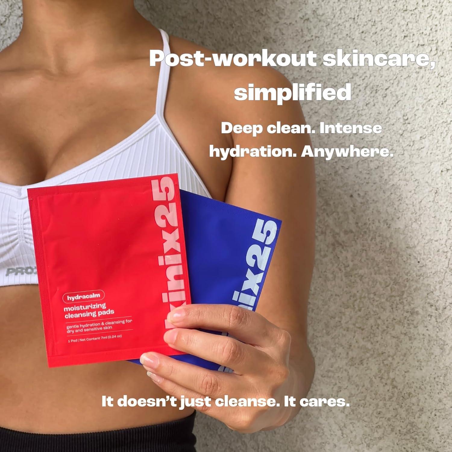 Almohadillas Limpiadoras Skinix25 - 20 Toallitas Hidratantes